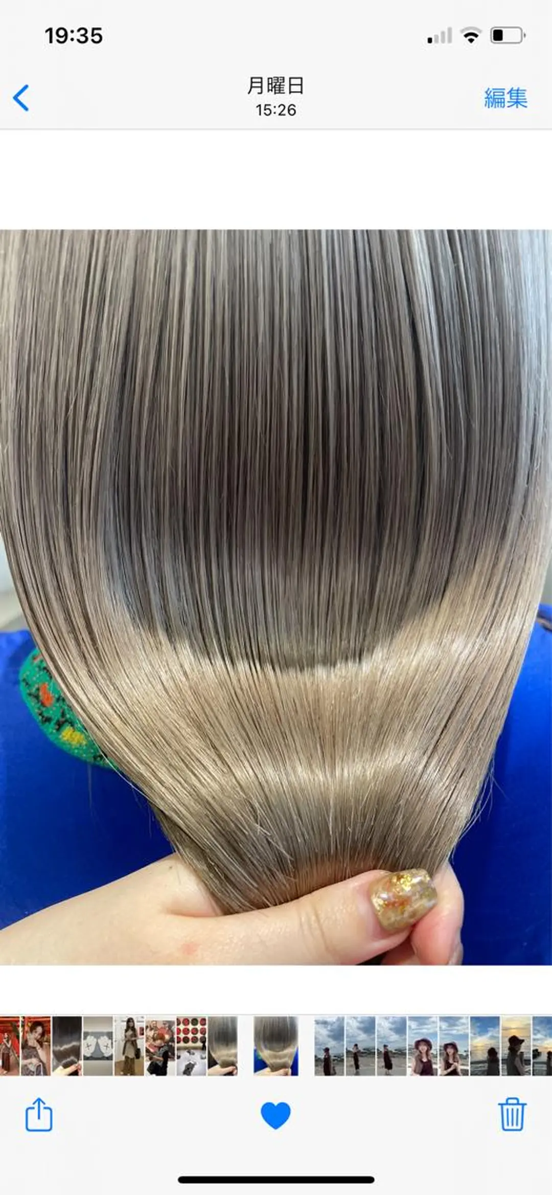 ミディアム カラー 【淡色color/ nail】maikoのネイルデザイン