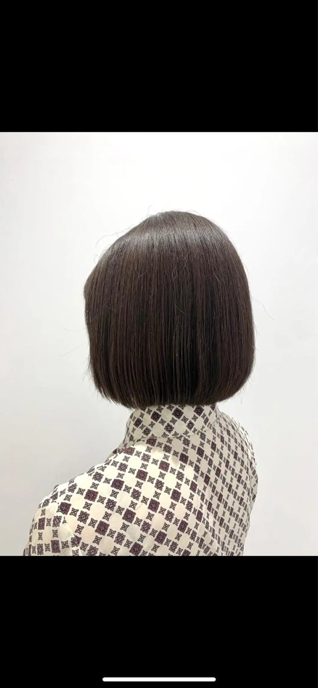 ショート カラー ボブ/美髪矯正 /佐藤　奈巳のヘアスタイル