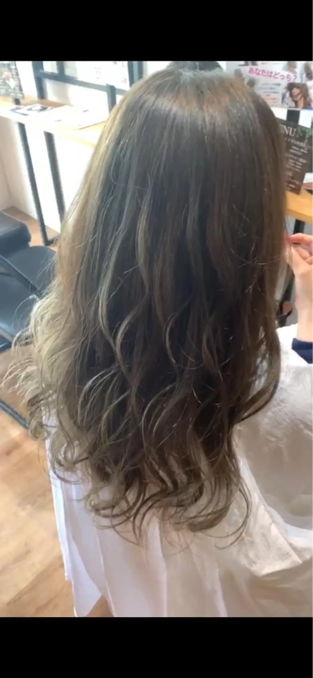 ロング カラー パーマ ヘアアレンジ メンズ キッズ マツエク・マツパ ベージュカラー 田中 裕士のヘアスタイル
