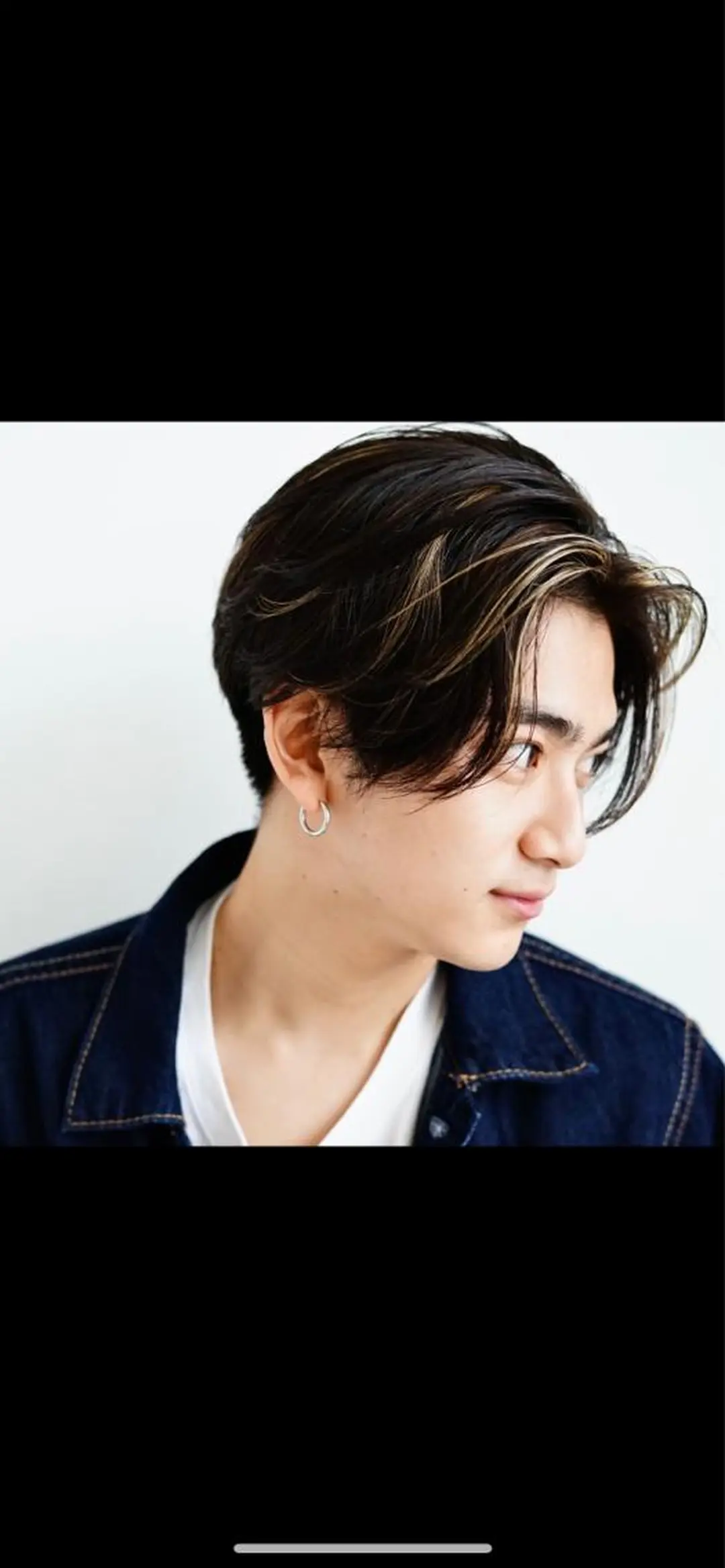 ショート カラー パーマ メンズ センターパート メンズパーマ ニュアンスパーマ カット トリートメント ヘアセット 丁寧なカウンセリング 🌿Chiemi🌿のヘアスタイル