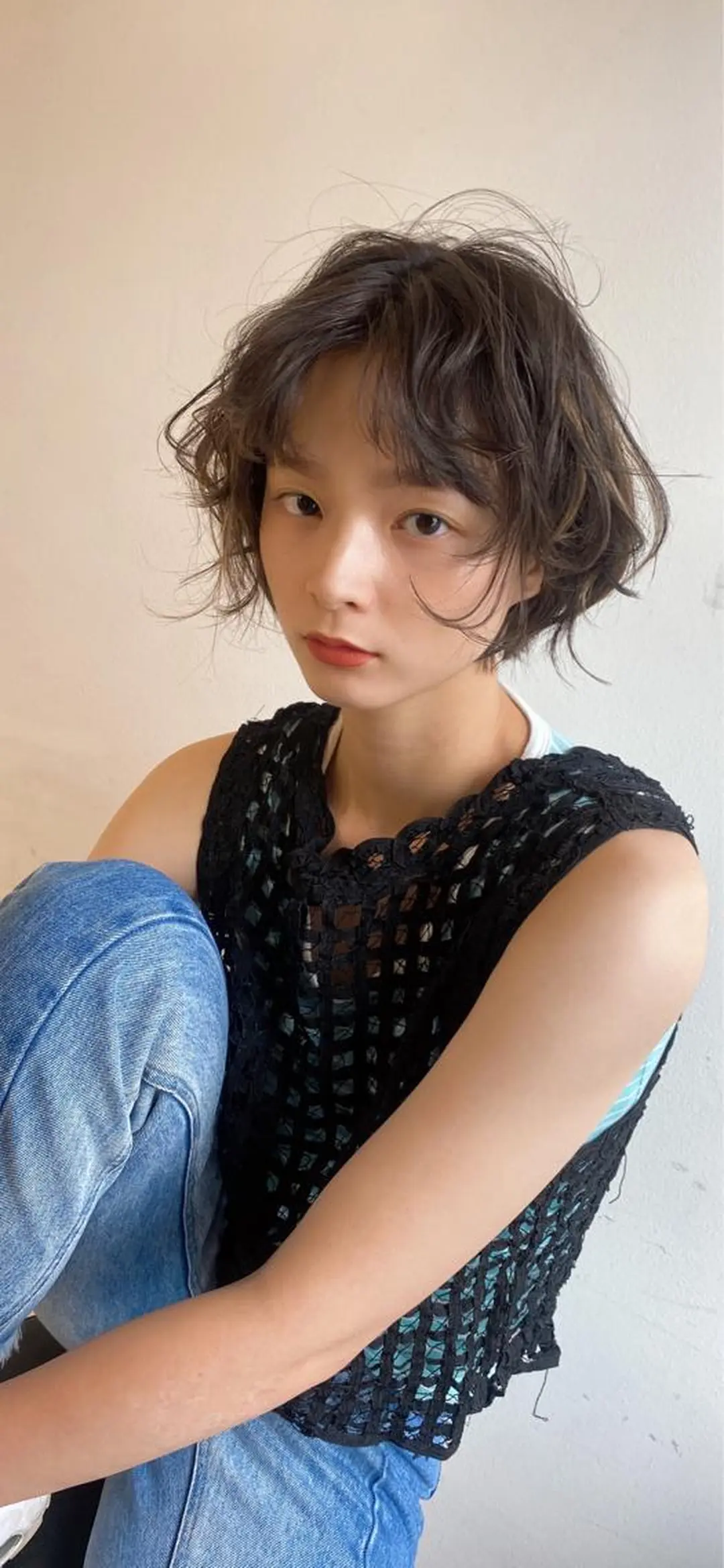 ショート マスイ カイセイのヘアスタイル