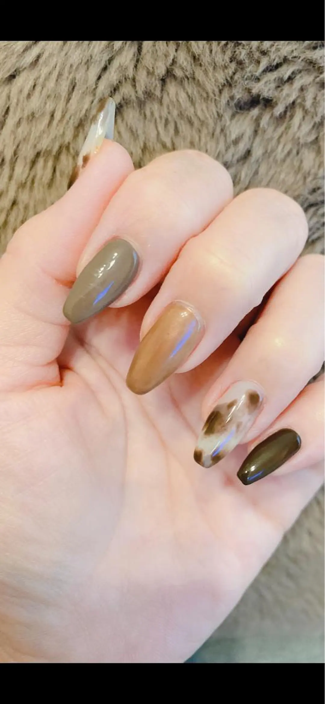 ロング shandy nailのネイルデザイン