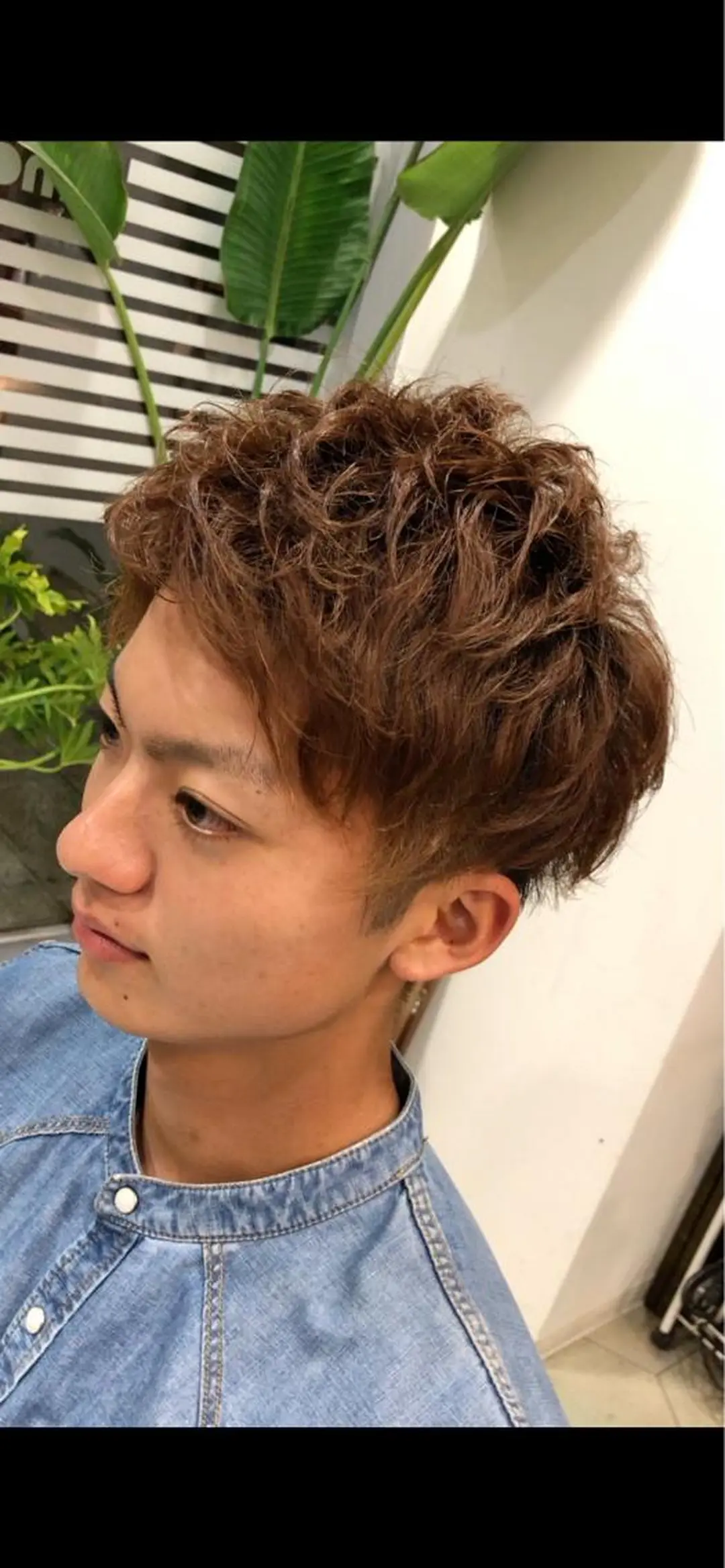 ショート パーマ メンズ 堤太志 メンズパーマ特化のヘアスタイル