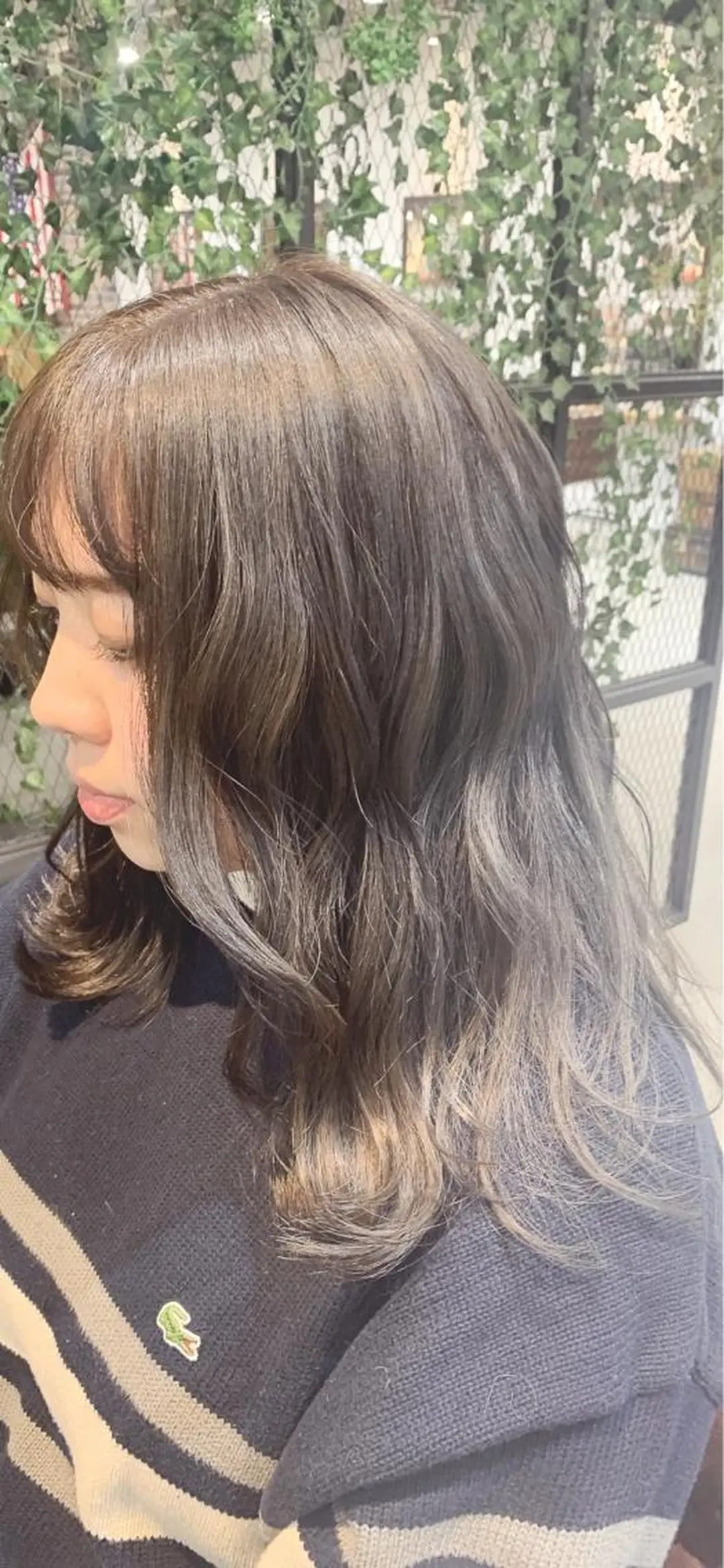 ロング ショート🌼パーマ 本間正子のヘアスタイル