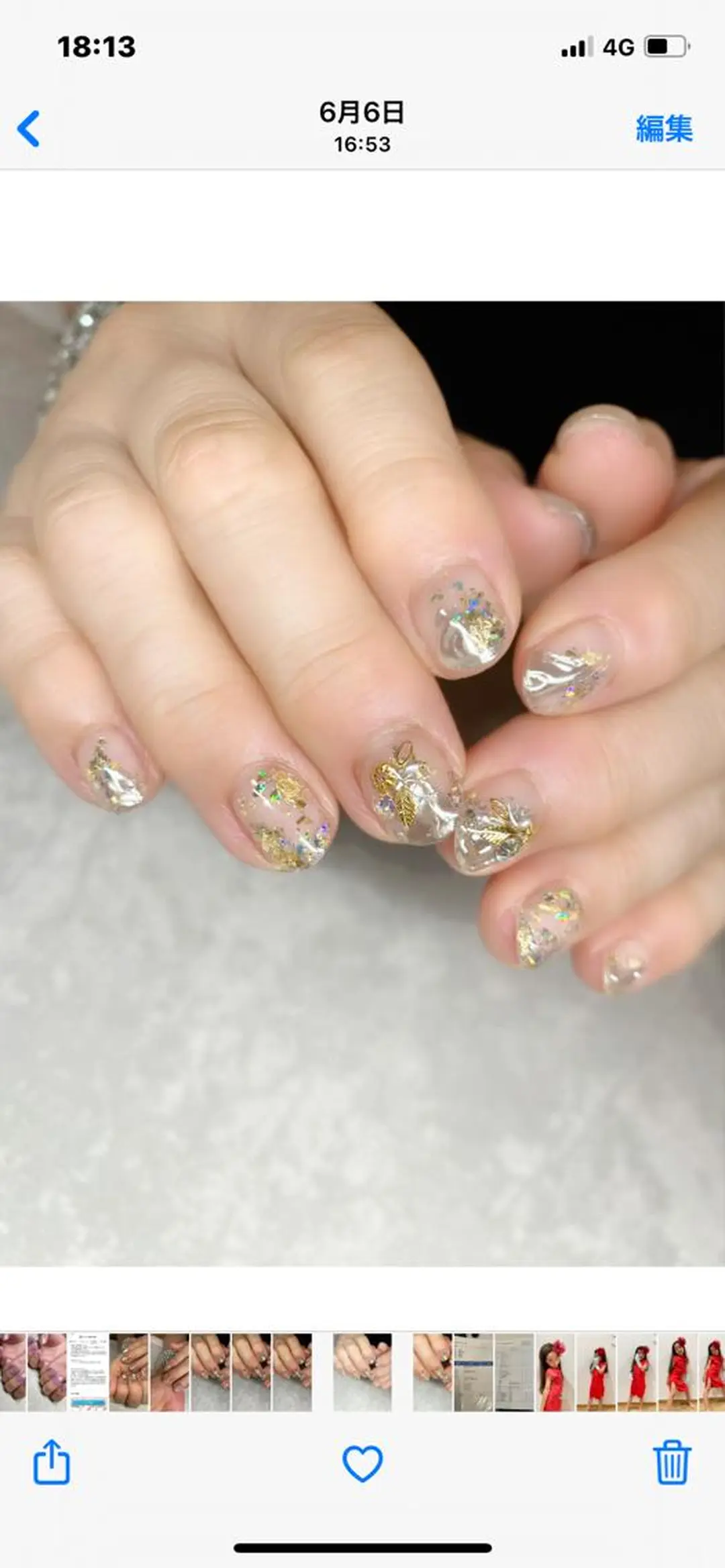 ネイル sis nail 梅田　あい子のネイルデザイン