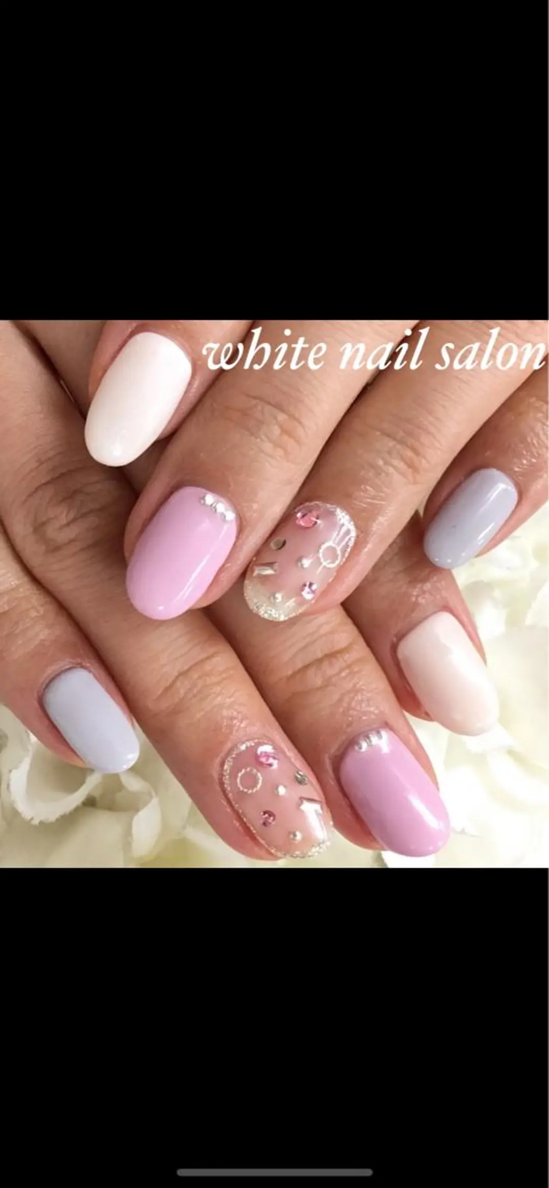 ネイル フットネイル フレンチネイル ジェルネイル シンプルネイル ハンドネイル white nail salonのネイルデザイン