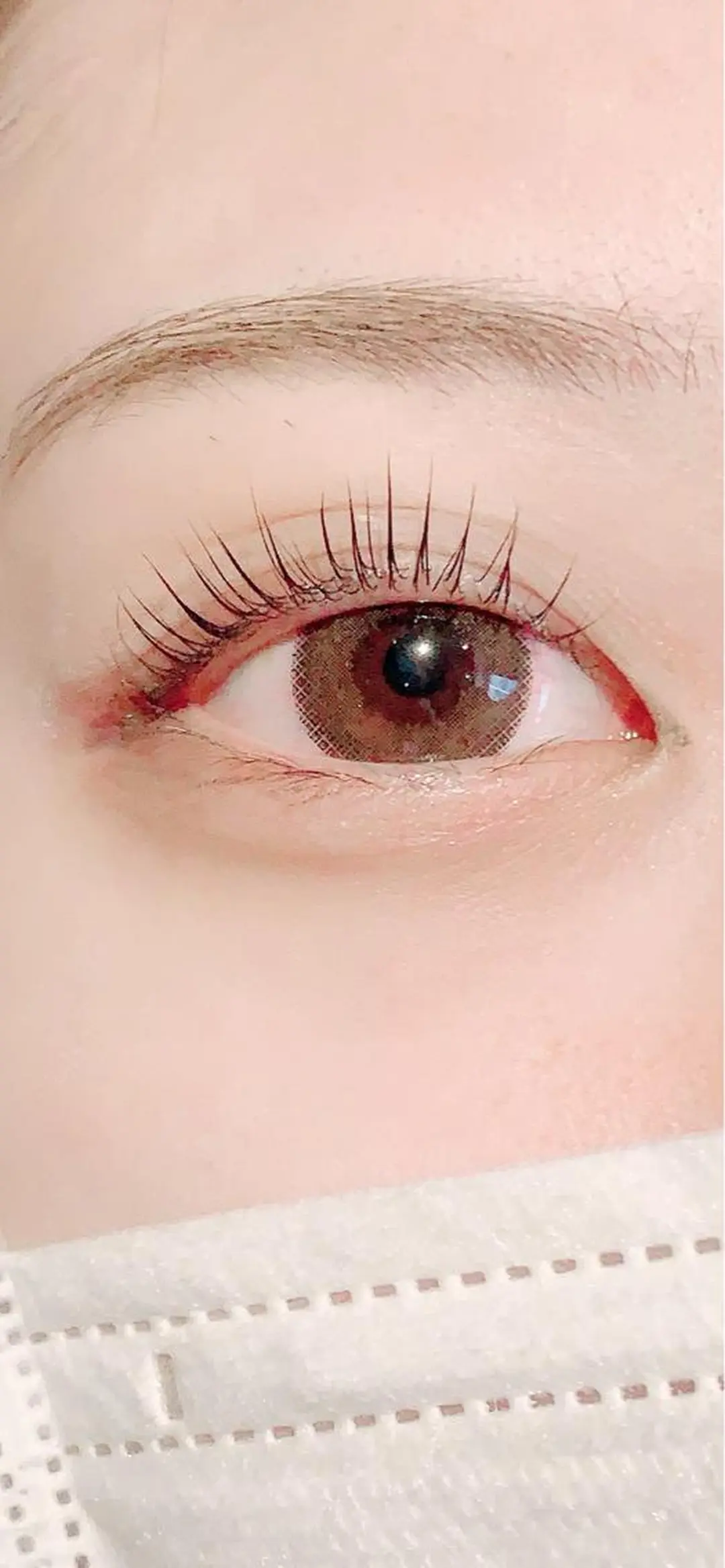 マツエク・マツパ パリジェンヌラッシュリフト 櫻井 佑美のマツエク・マツパデザイン