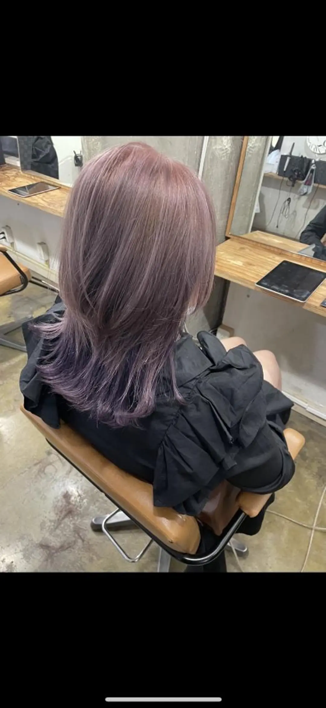 ミディアム カラー インナーカラー ラベンダーカラー ピンクカラー ウルフカット カット ヘアカラー トリートメント 🔳髪質改善🔳 岡本陽のヘアスタイル