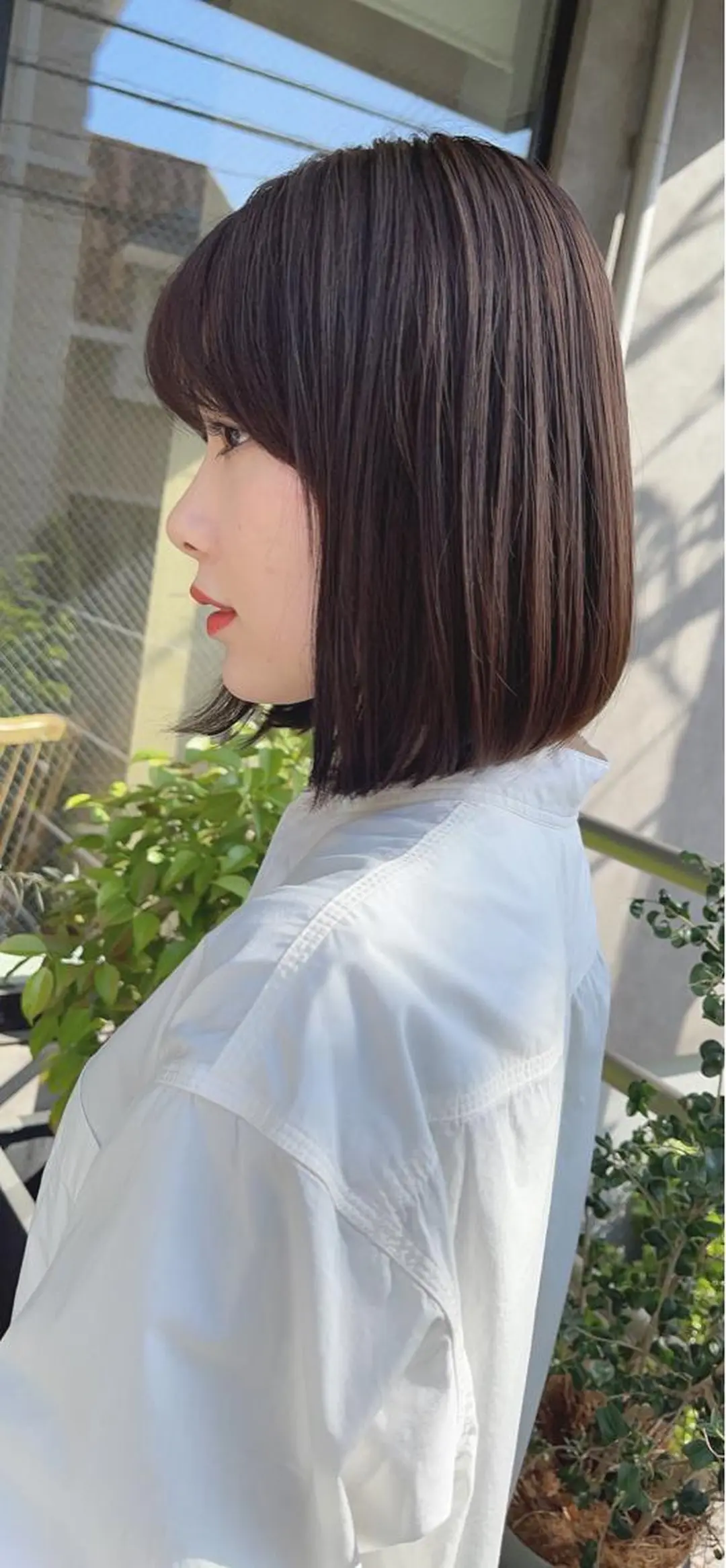 ショート ボブ 巣山 竜一のヘアスタイル