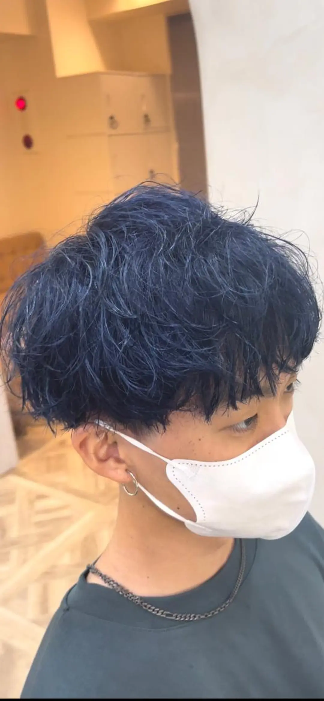 メンズ 市原亮/塩釜口/ ツイスパ/波巻きのヘアスタイル