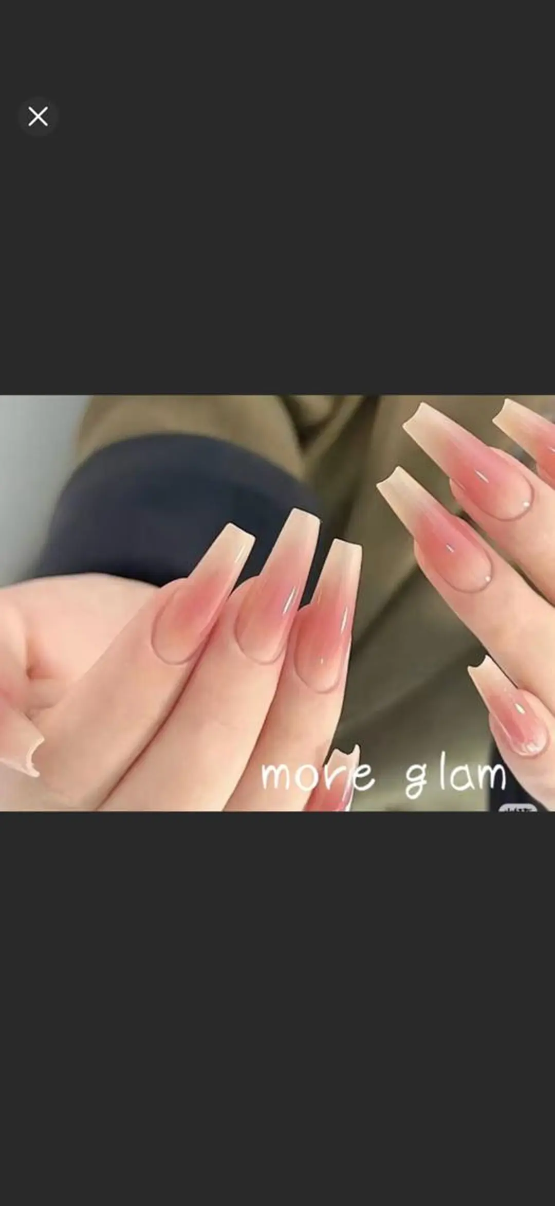 ネイル 長さ出し フットネイル フレンチネイル ジェルネイル ガラスフレンチ MoreGlam Nailsのネイルデザイン