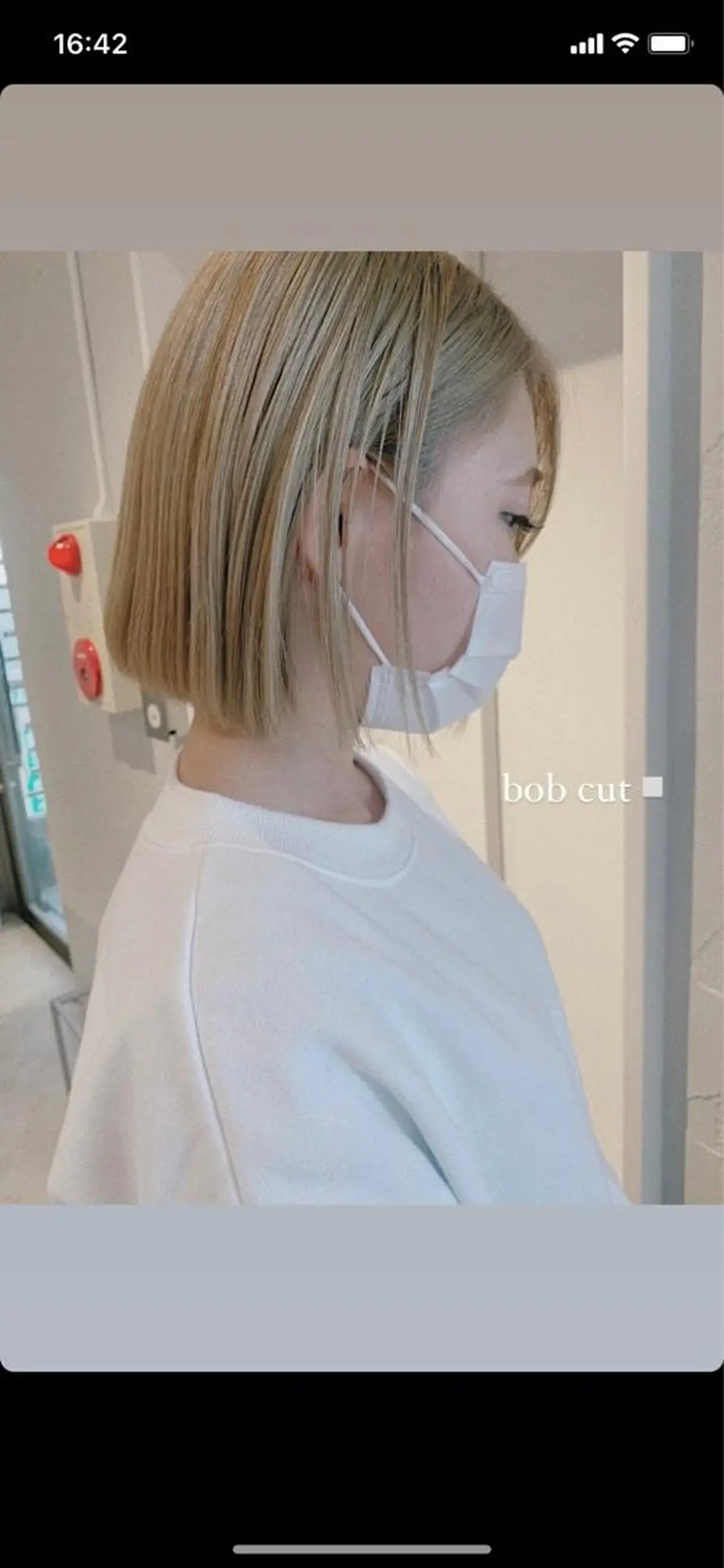 ショート カラー RISAKO 艶髪モテヘア🎀府中のヘアスタイル