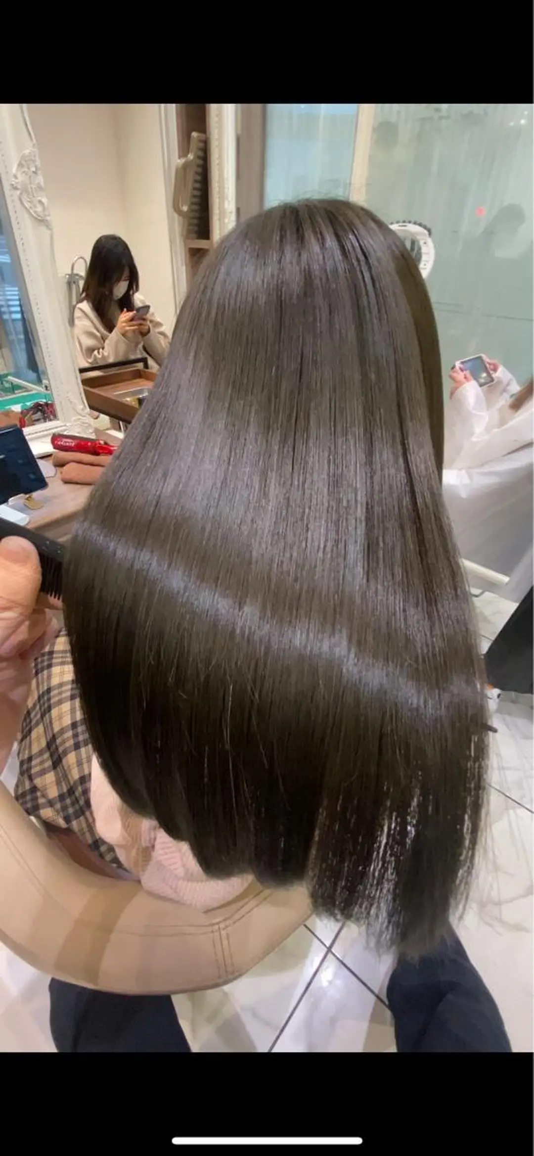 セミロング カラー ヘアカラー 完全美髪特化 髪質改善/島　悠輔のヘアスタイル