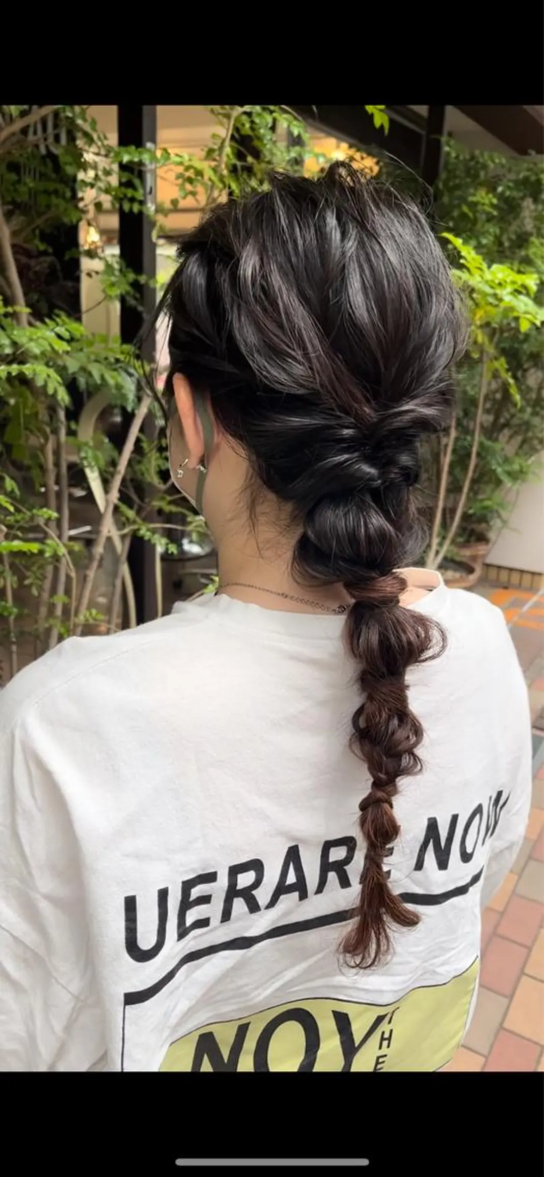 セミロング 早稲田 千尋のヘアスタイル