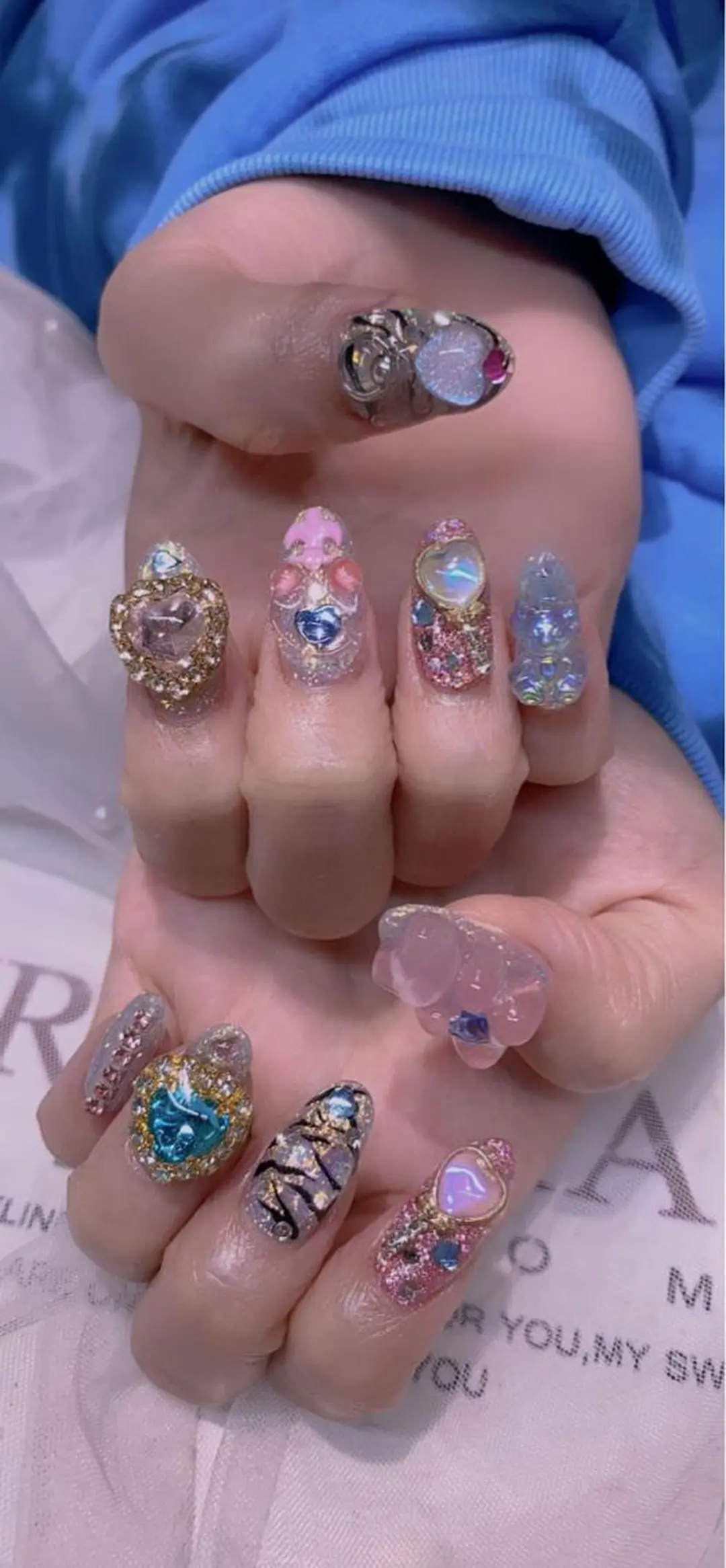 ネイル 長さだし専門店 M2　rikaのネイルデザイン