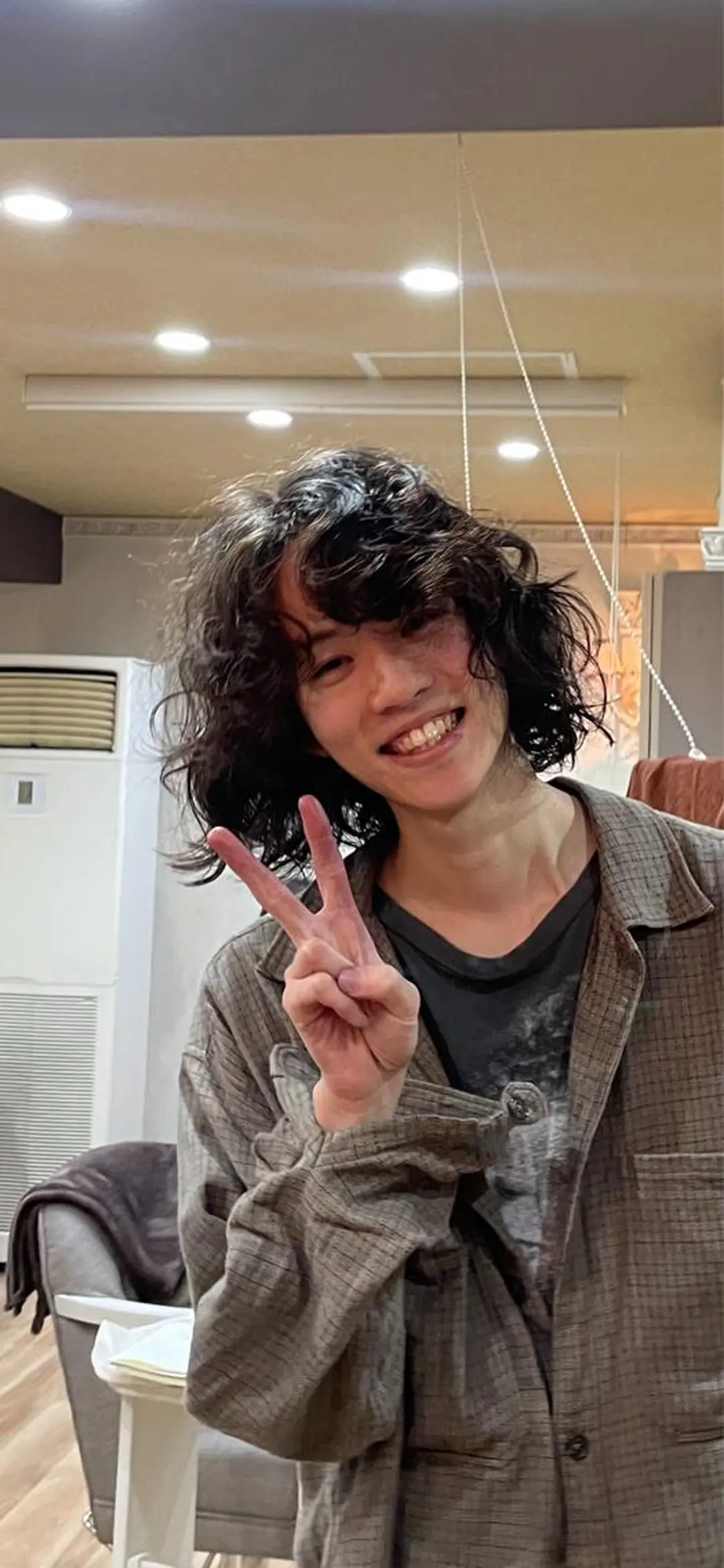 ミディアム パーマ ら んのヘアスタイル