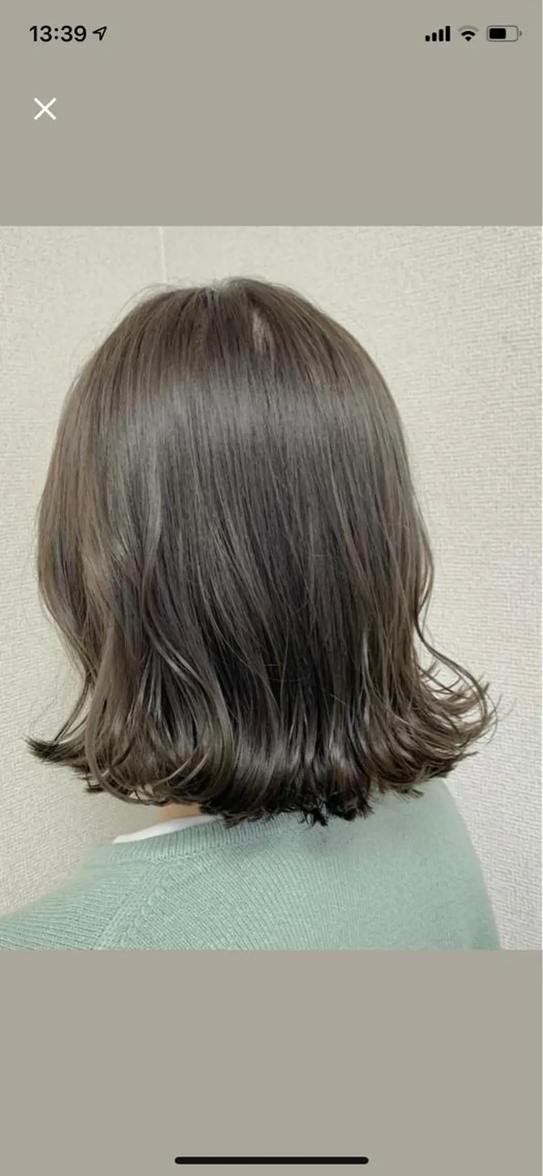 ミディアム アッシュ 髪質改善お任せ ください♪ひとみのヘアスタイル