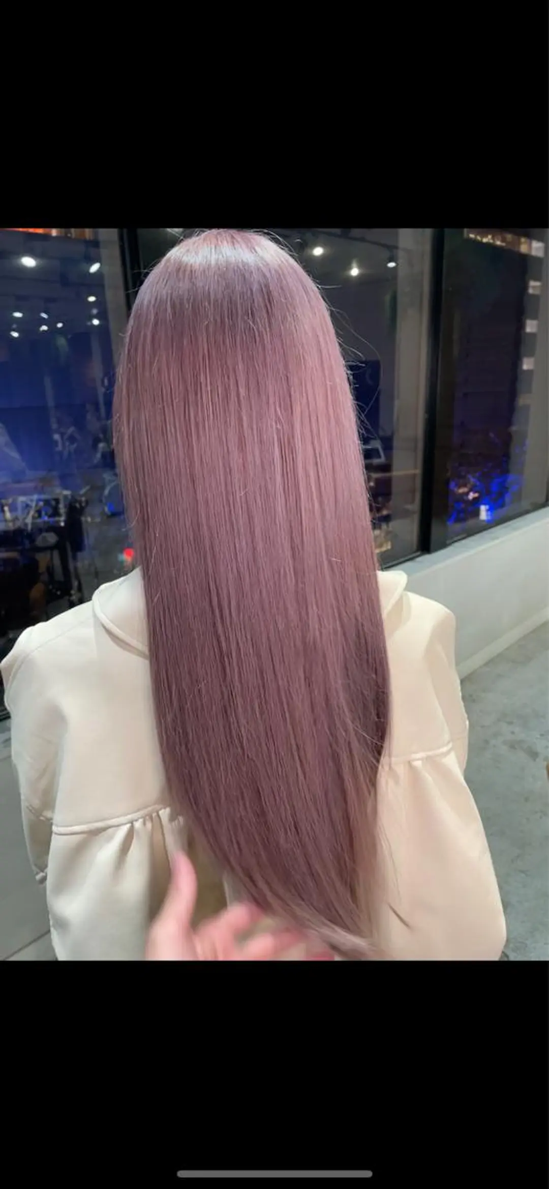 ロング カラー のり🐼顔まわり/ 韓国/レイヤーカットのヘアスタイル