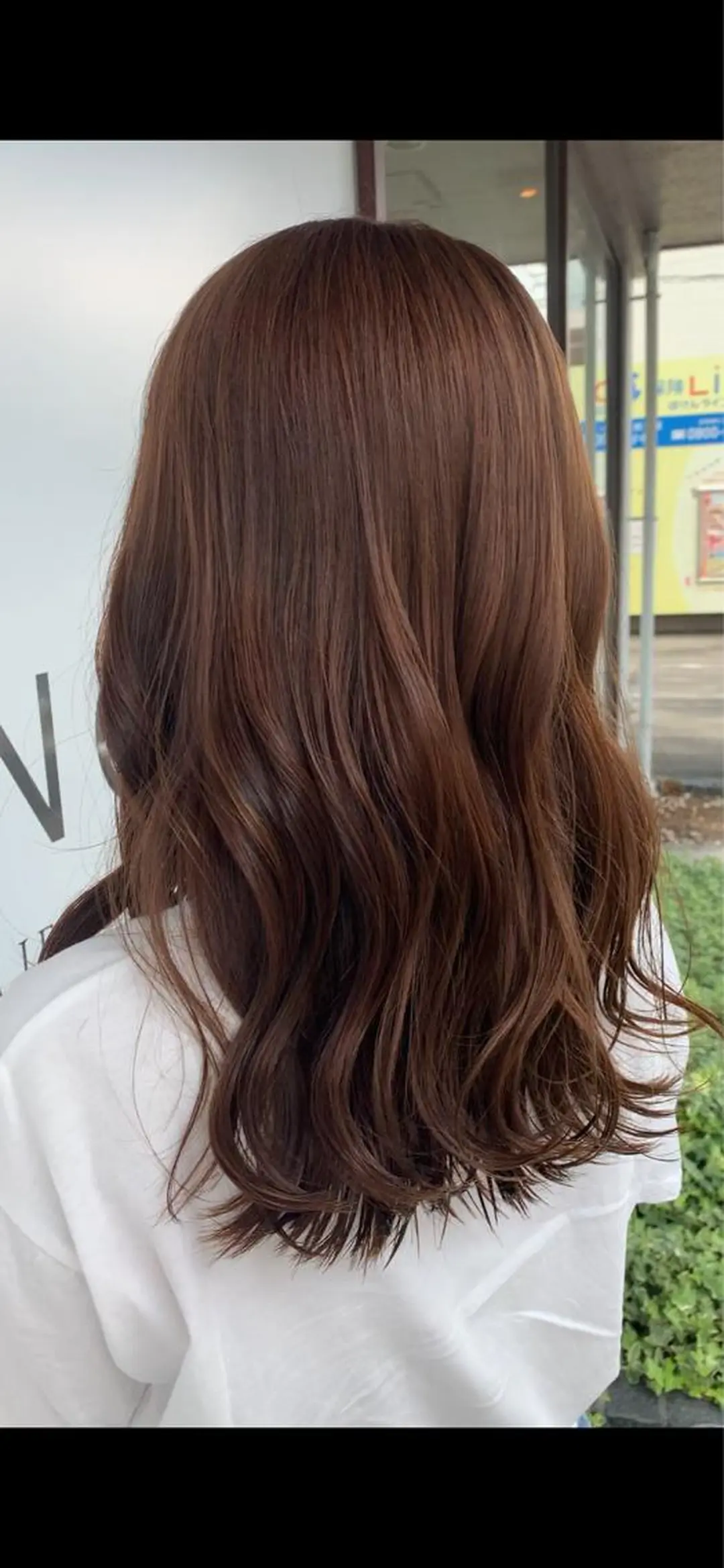 ロング 譜久島 かりんのヘアスタイル