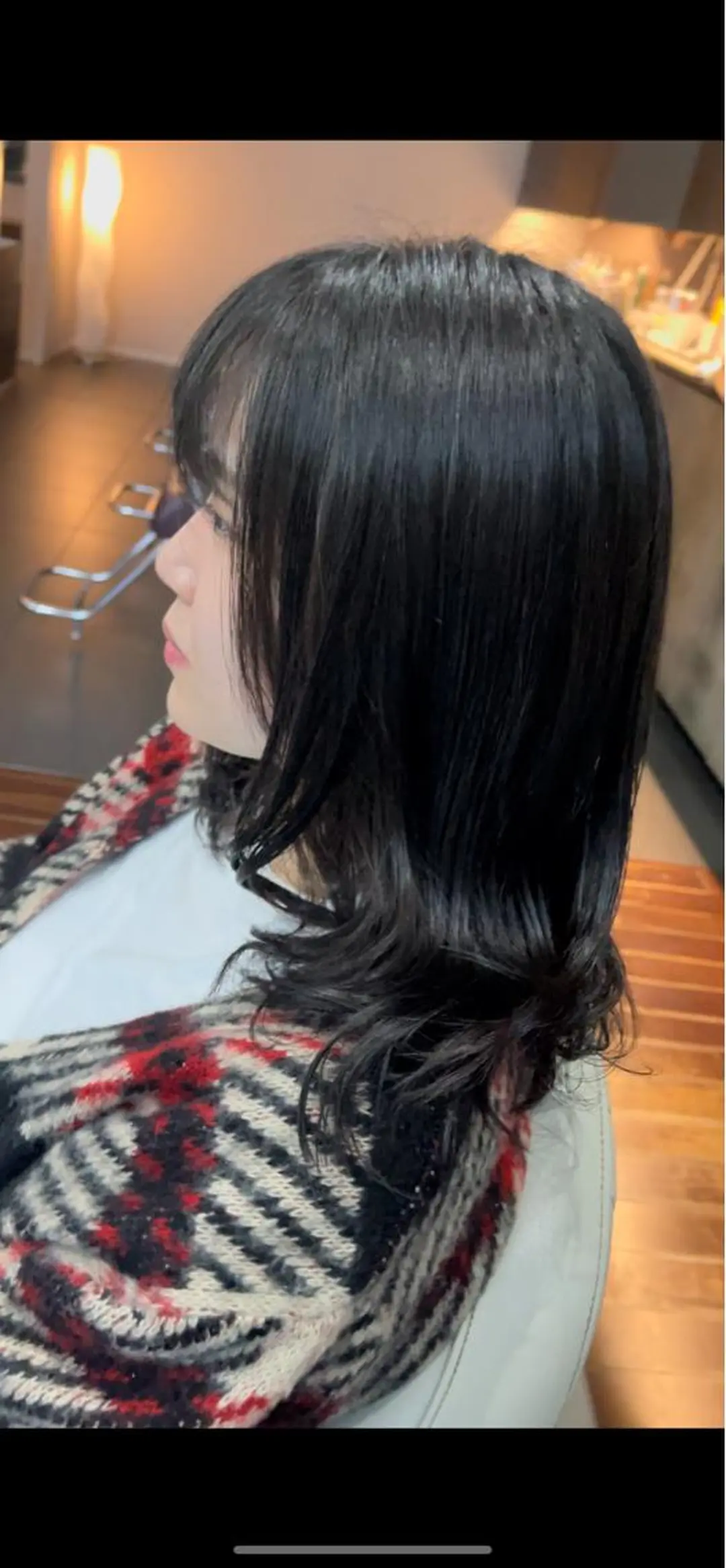 セミロング セミロングパーマ 髪質改善/美髪縮毛矯 正のスペシャリストのヘアスタイル