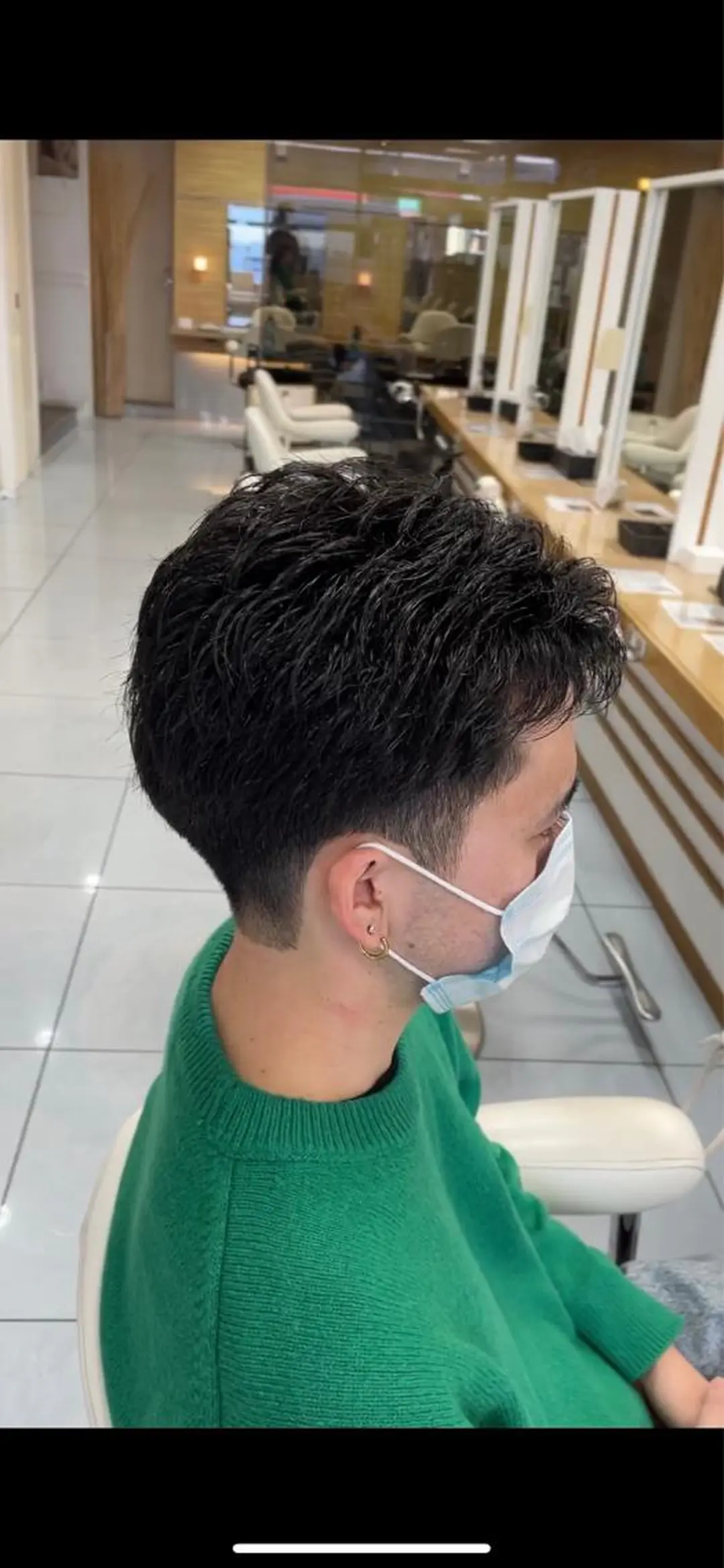 ショート ヘアアレンジ メンズ アップバング フェードカット メンズハイライト メンズメッシュ マッシュ カット 🔮メンズ縮毛矯正 メンズパーマ💎竹永のヘアスタイル