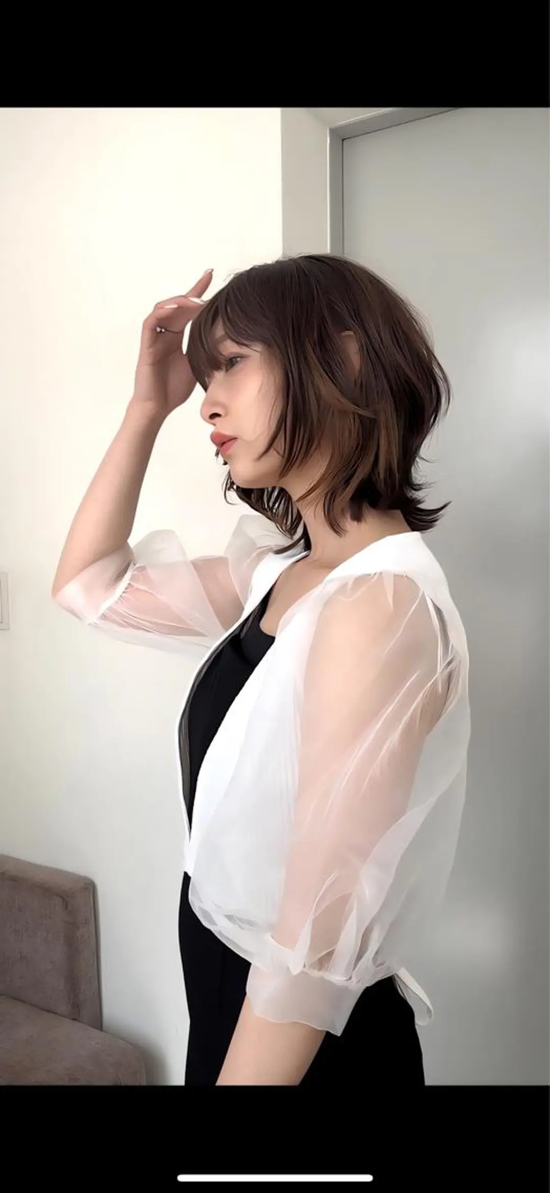 ミディアム 顔周りカット レイヤーカット カット 🔹KAIRIのヘアスタイル