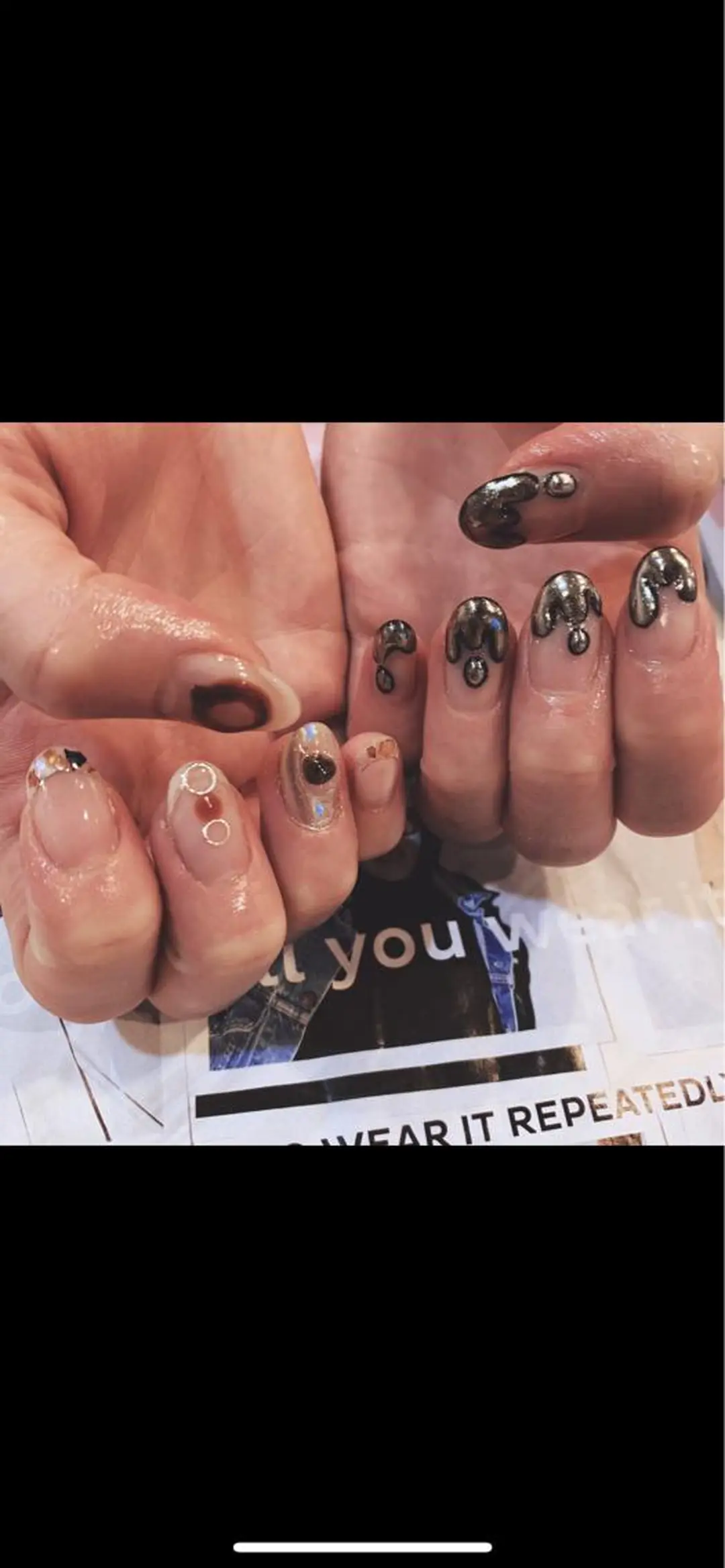 ネイル ハンドネイル にしぐち はるかのネイルデザイン