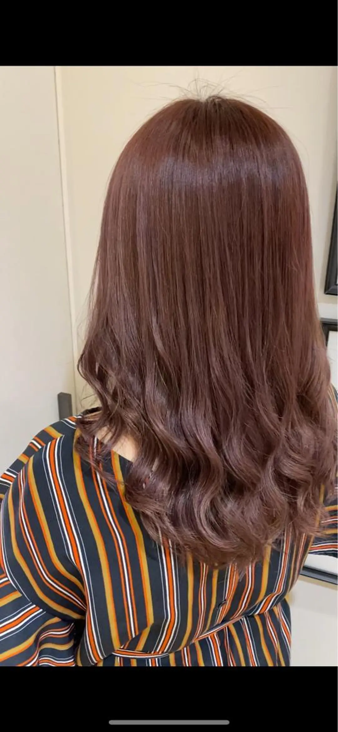 セミロング カラー ピンクカラー nailist mana𖤐´-のネイルデザイン