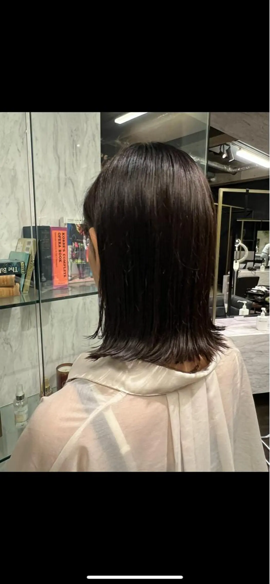 セミロング カラー メッシュ ROBBY所属・松井美樹/似合わせ ガーリー・韓国のヘアスタイル