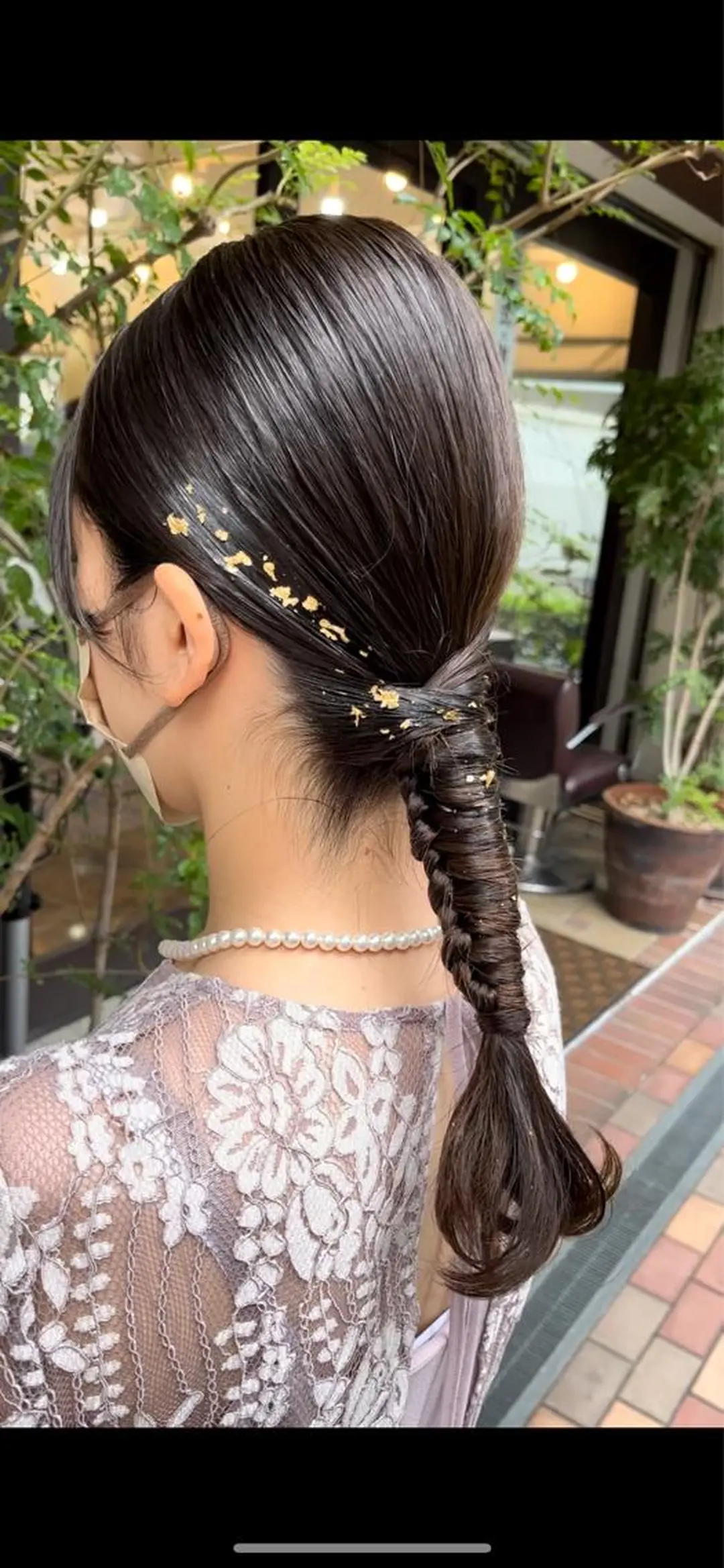 セミロング 早稲田 千尋のヘアスタイル