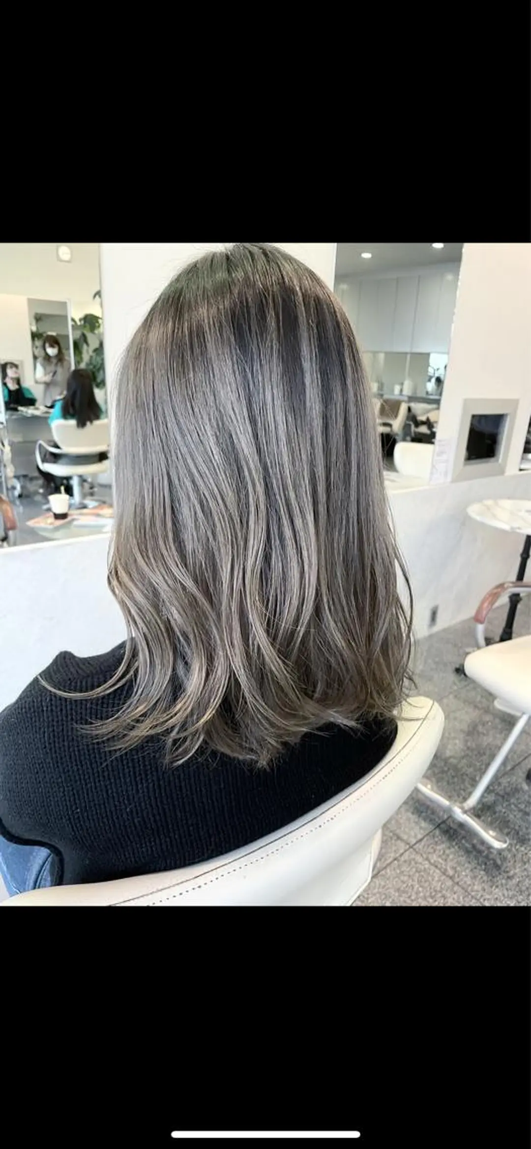 ミディアム カラー ブリーチ MERu所属・MERu/高橋裕之 /レイヤー/艶カラーのヘアスタイル