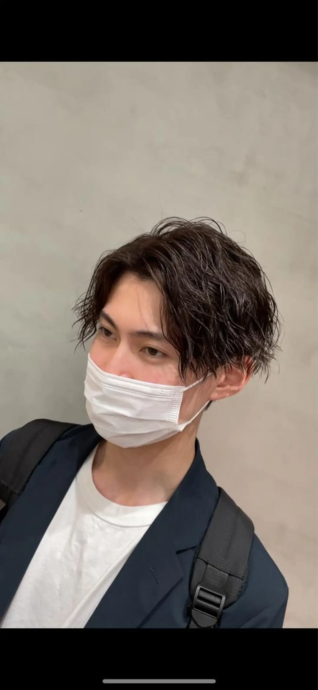 メンズ メンズパーマ 波巻きパーマ fifth リュウセイのヘアスタイル