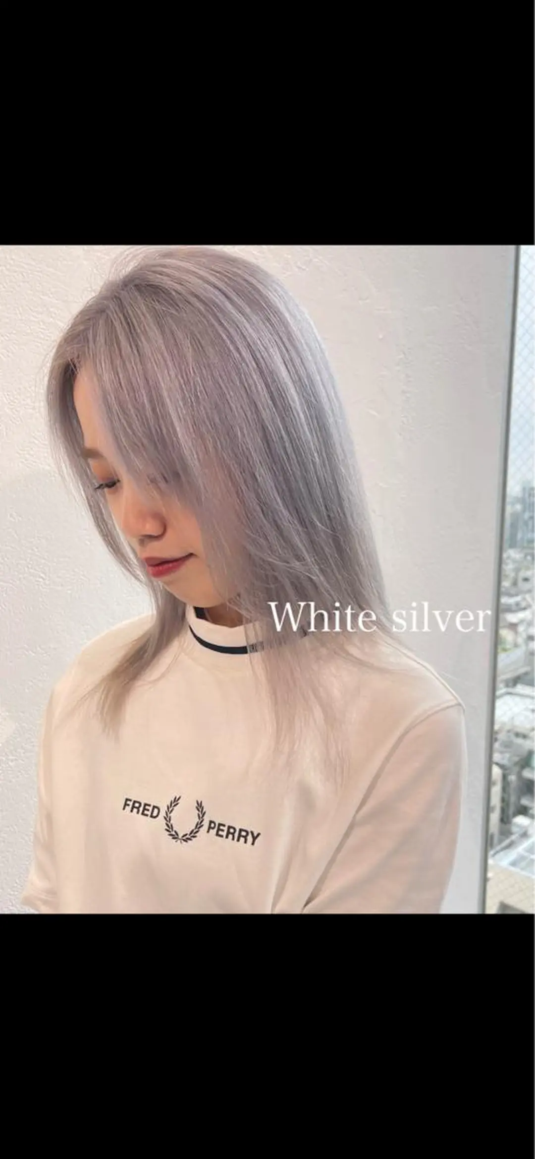 ミディアム カラー ハイトーンカラー ヘアカラー トリートメント インナーカラー/レイ ヤーカット♡/マキシのヘアスタイル