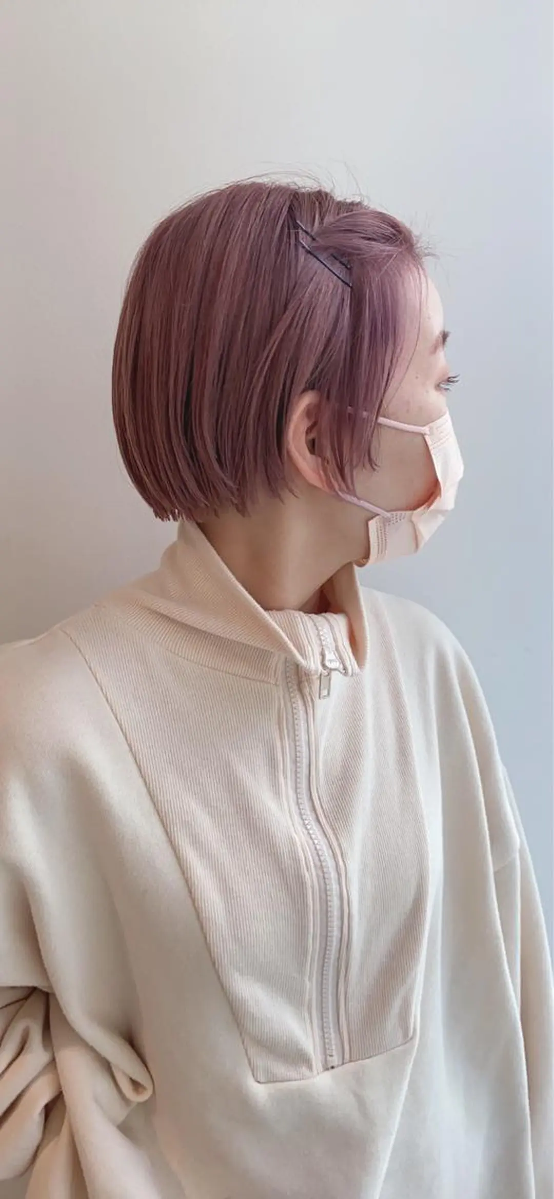 ショート カラー ヘアアレンジ Rinon所属・沖 真琴のヘアスタイル