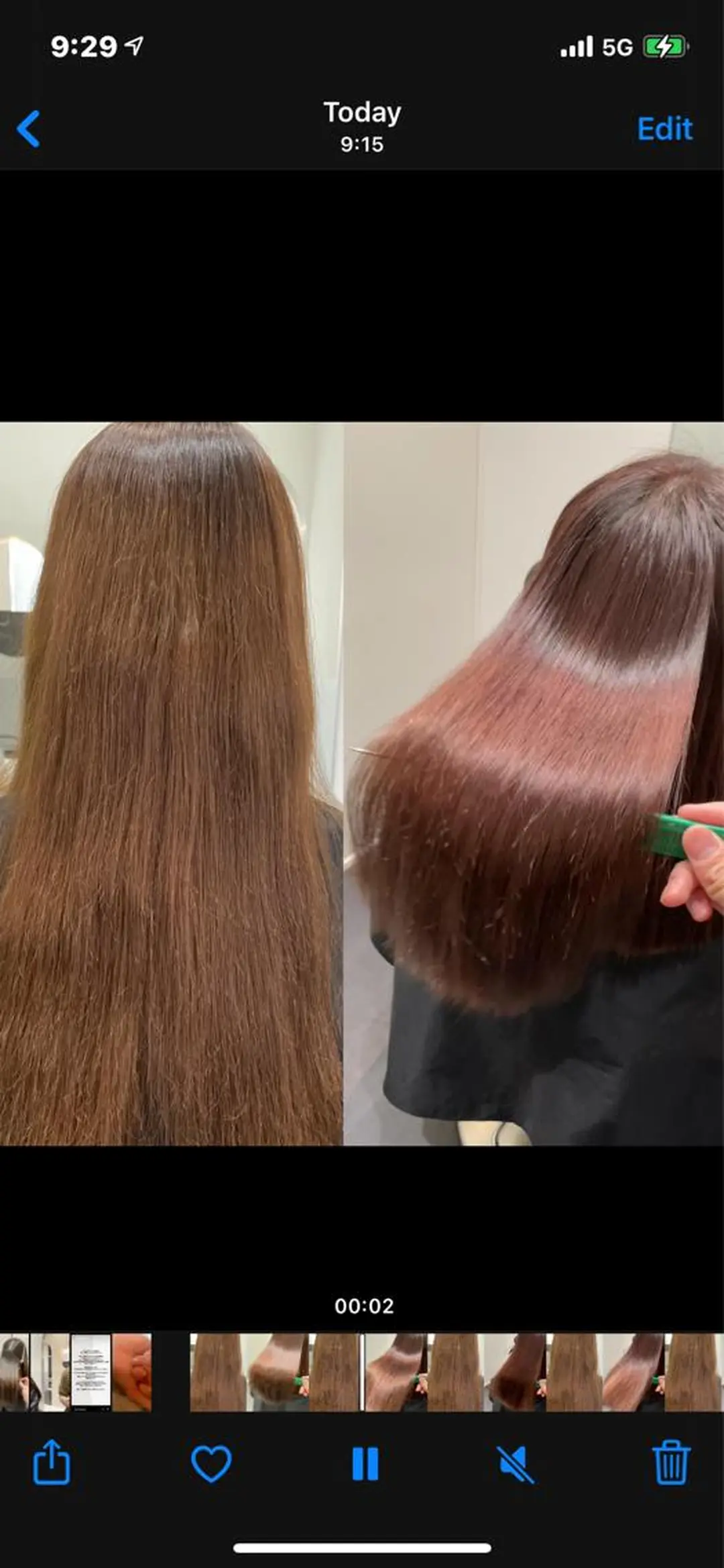 ロング カラー 縮毛矯正 🌈本物の髪質改善 森田涼平のヘアスタイル