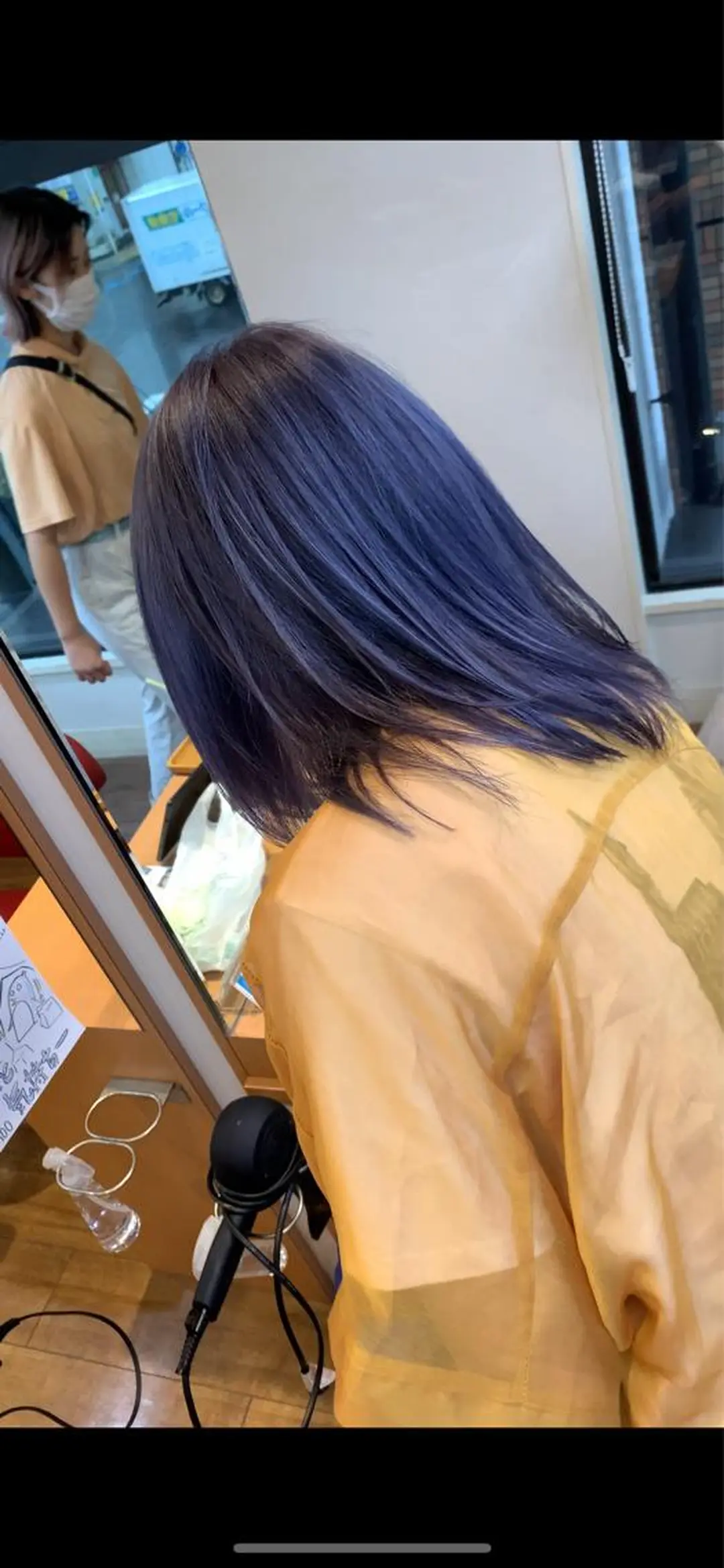 セミロング 脱白髪染め専門　清水 和馬のヘアスタイル