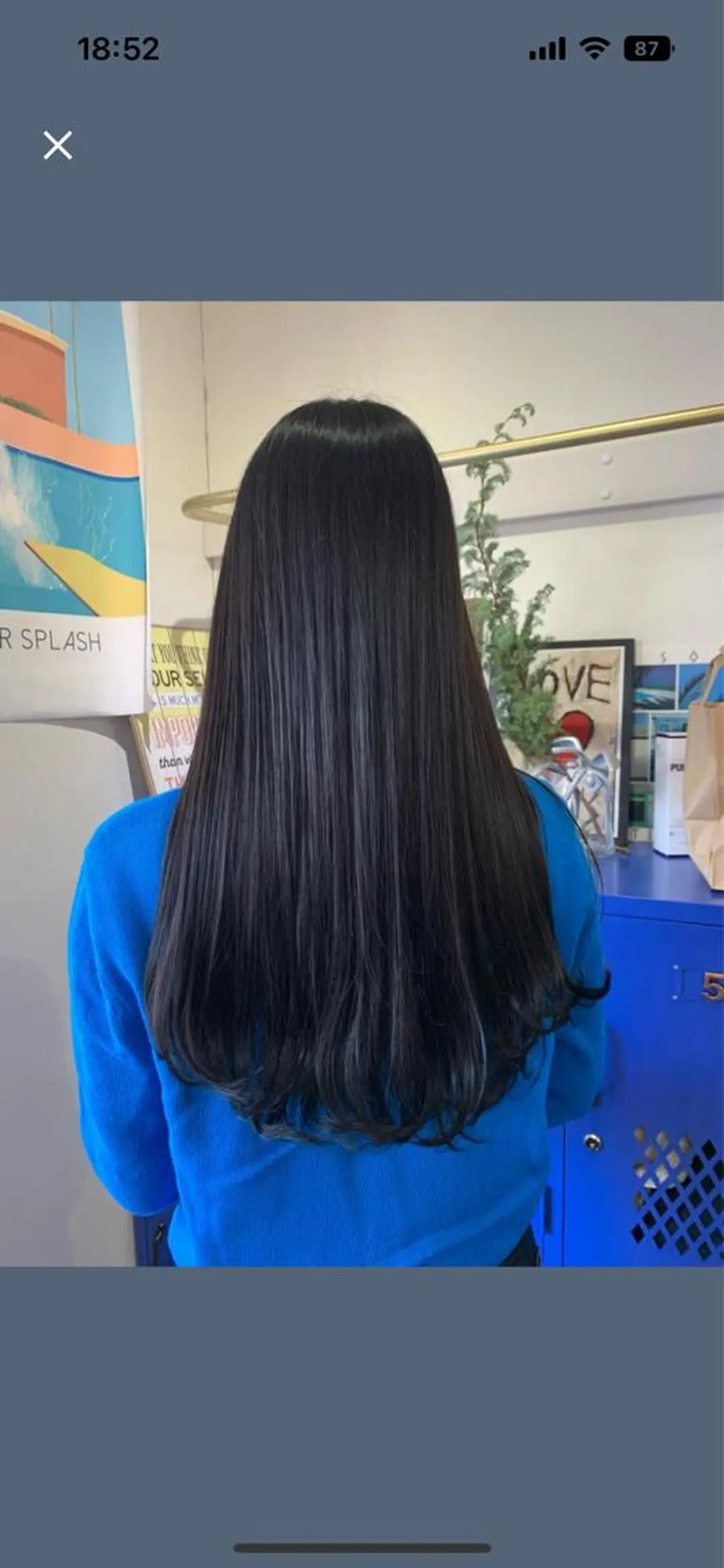 カラー イシイ ハルナ 🤍のヘアスタイル