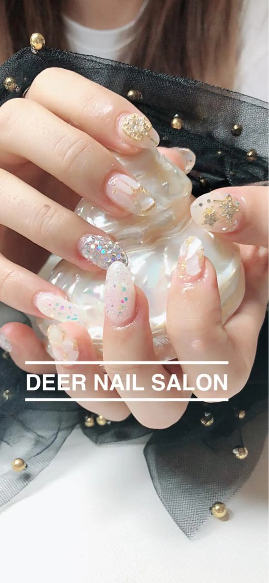 ネイル 長さ出し Peachy 🍑のネイルデザイン