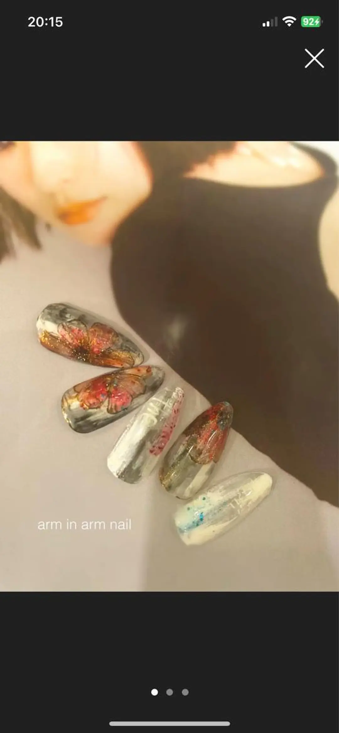 ネイル arm in arm ︎✿Yamamotoのマツエク・マツパデザイン