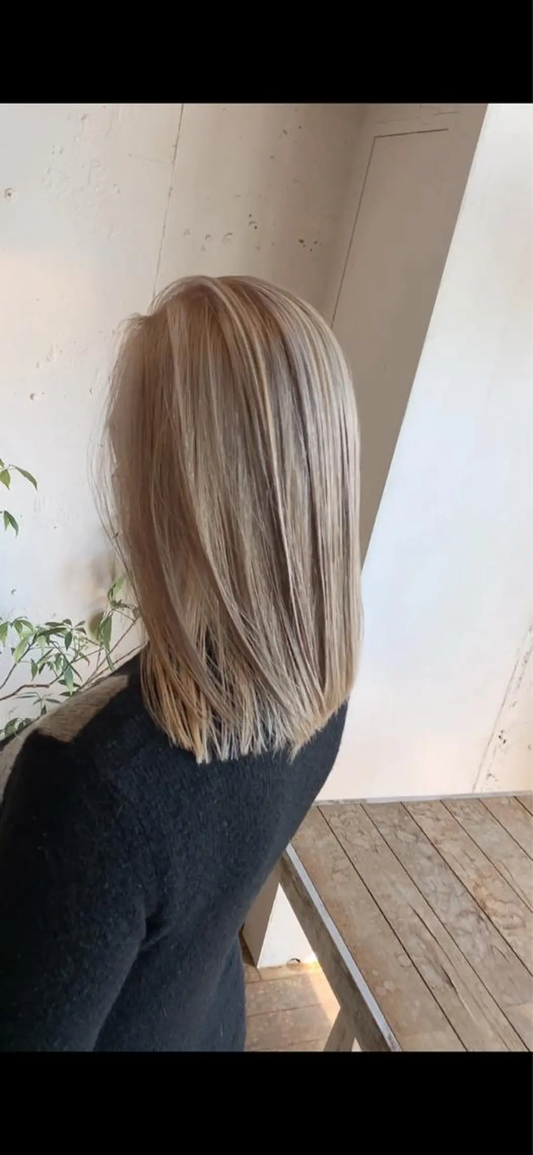 カラー ベージュカラー ブロンド ハイトーンカラー Beyond（kitaro）所属・石井辰功也 フリーランス美容師のヘアスタイル