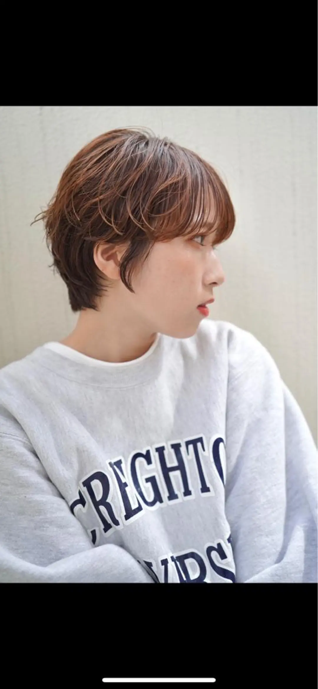 ショート パーマ rimi/ショート /透明感カラーのヘアスタイル