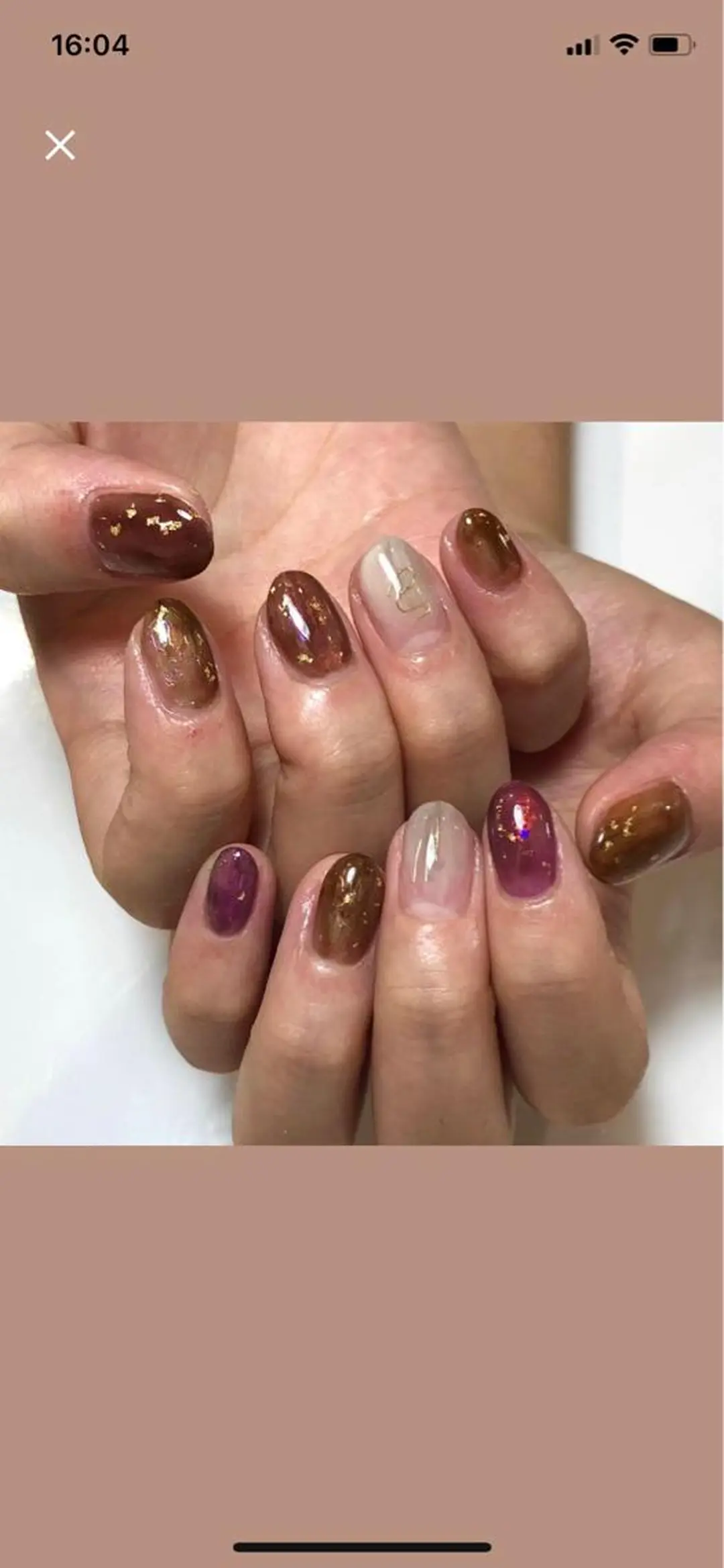 ネイル rig nail草加店所属・松本 紋世のネイルデザイン