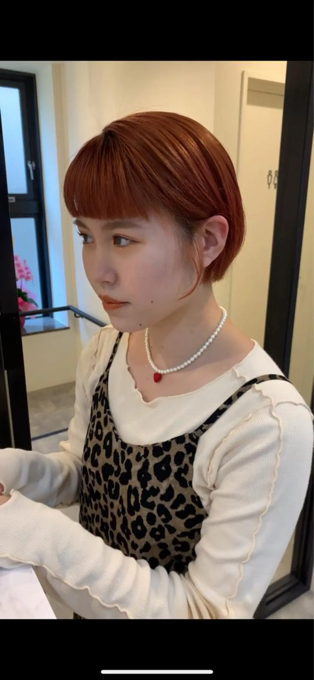 ショート 落合希 Olivebeigeのヘアスタイル