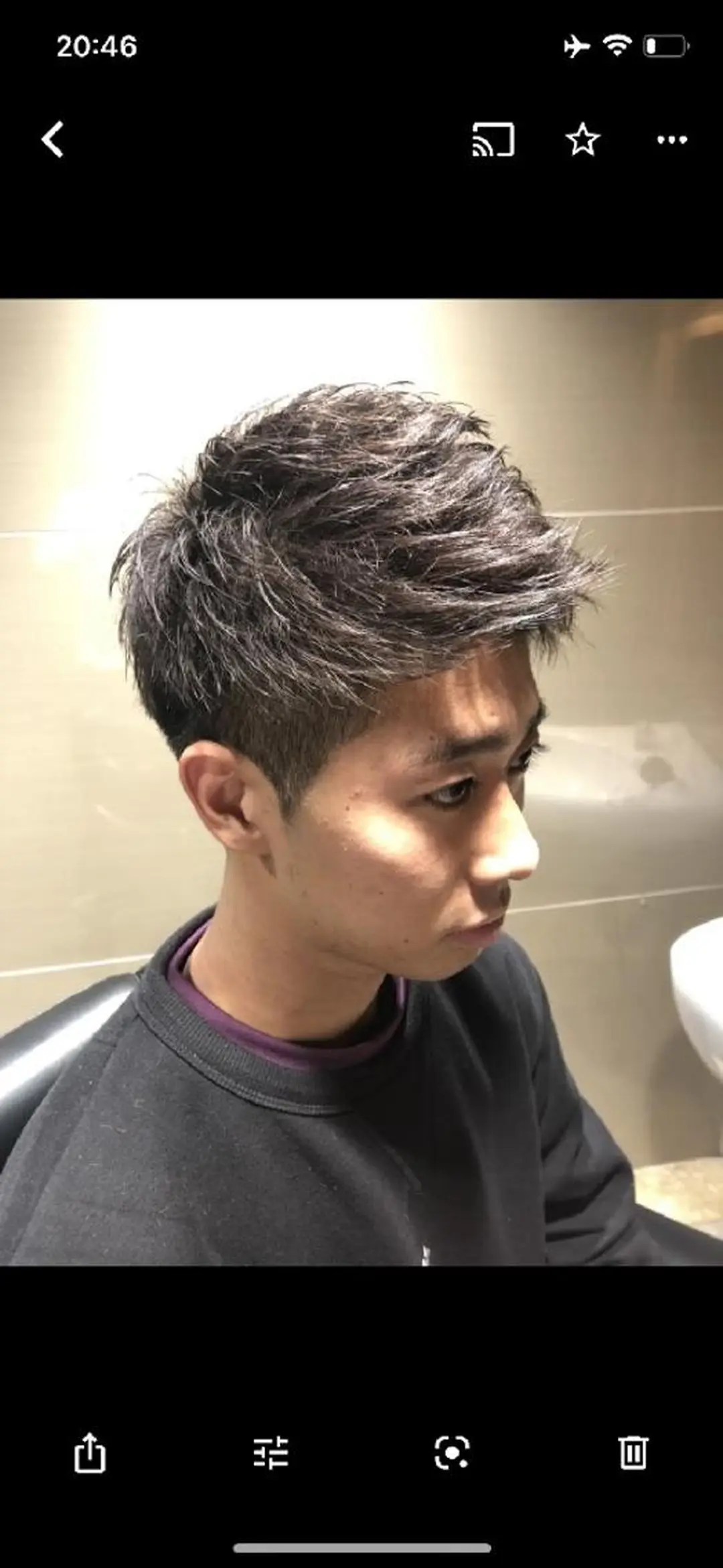 ショート メンズ 餘野 玲渚のヘアスタイル