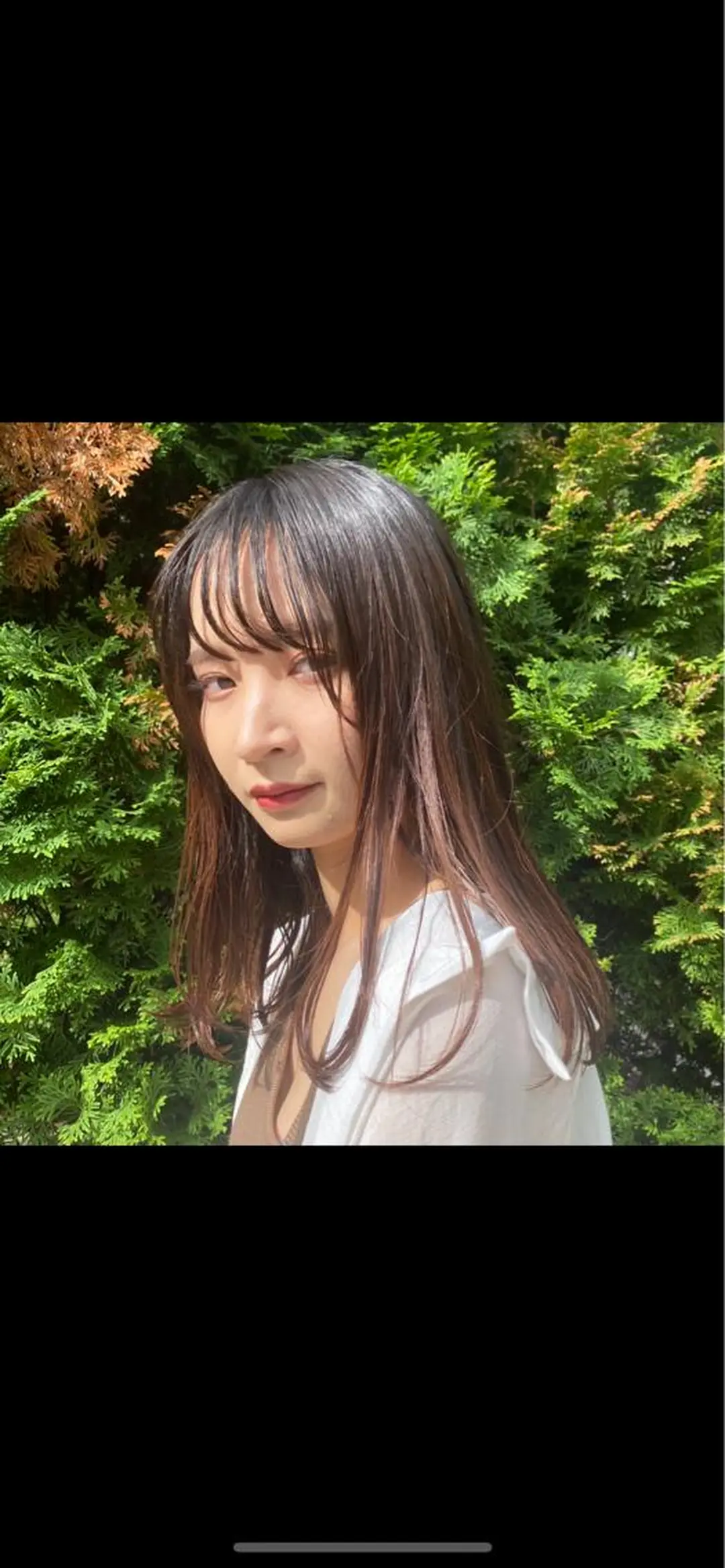 セミロング カラー StellA所属・MIZUKI/町田/ ハイトーンカラーのヘアスタイル