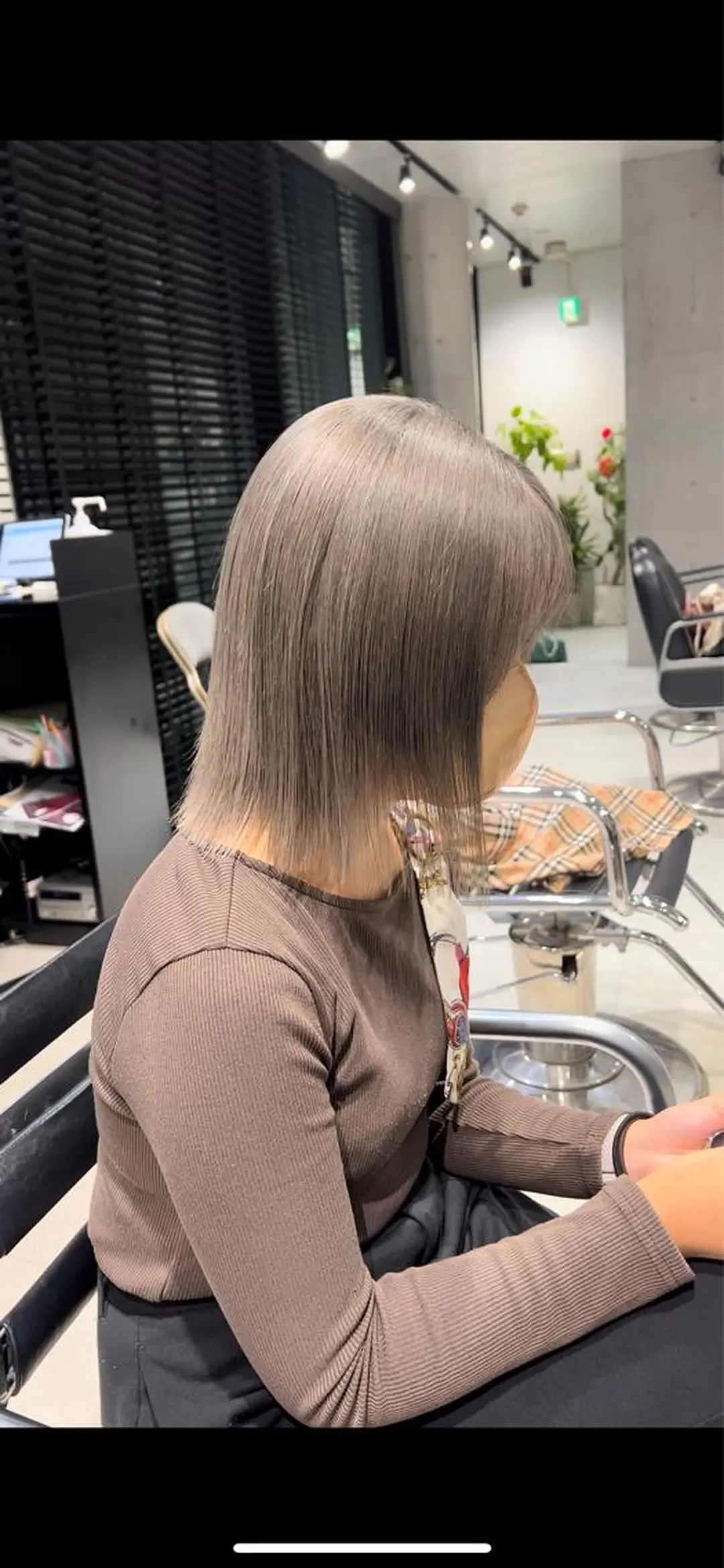 セミロング カラー カット ヘアカラー トリートメント レイヤー/透明感 カラー🌿KANTAのヘアスタイル