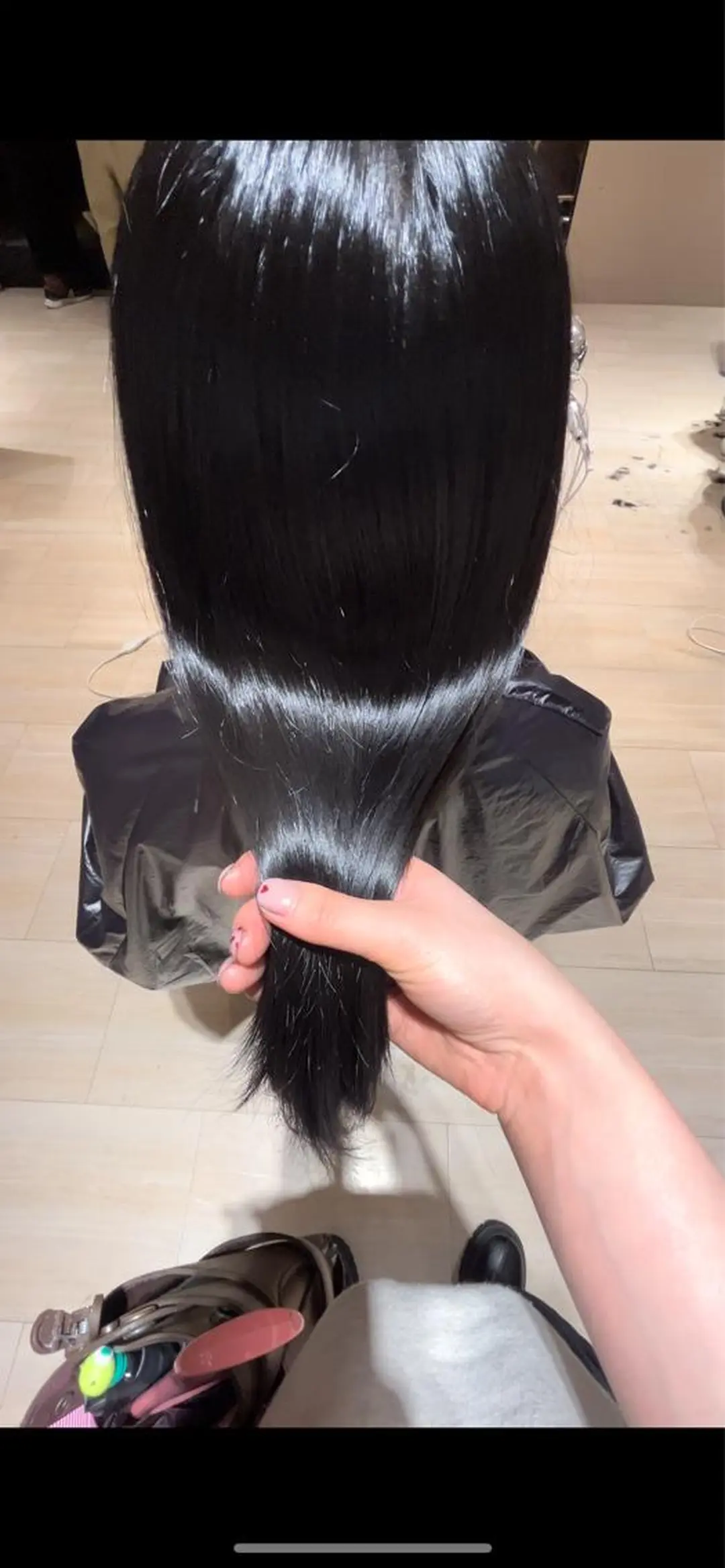 セミロング カラー レイヤーカット/韓国 ヘア/LILICAのヘアスタイル