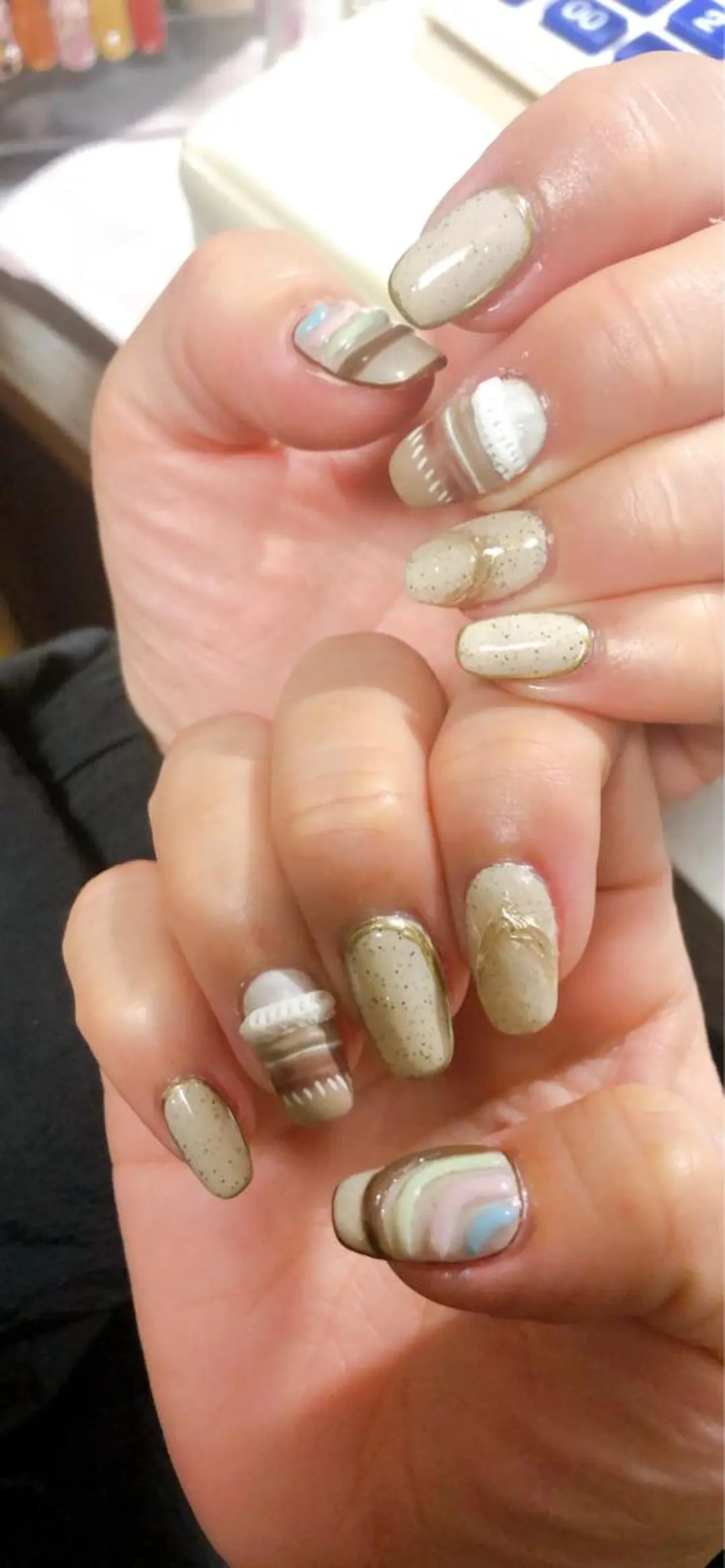 ネイル アートネイル ワンカラーネイル Ｍ☆NAIL asamiのネイルデザイン