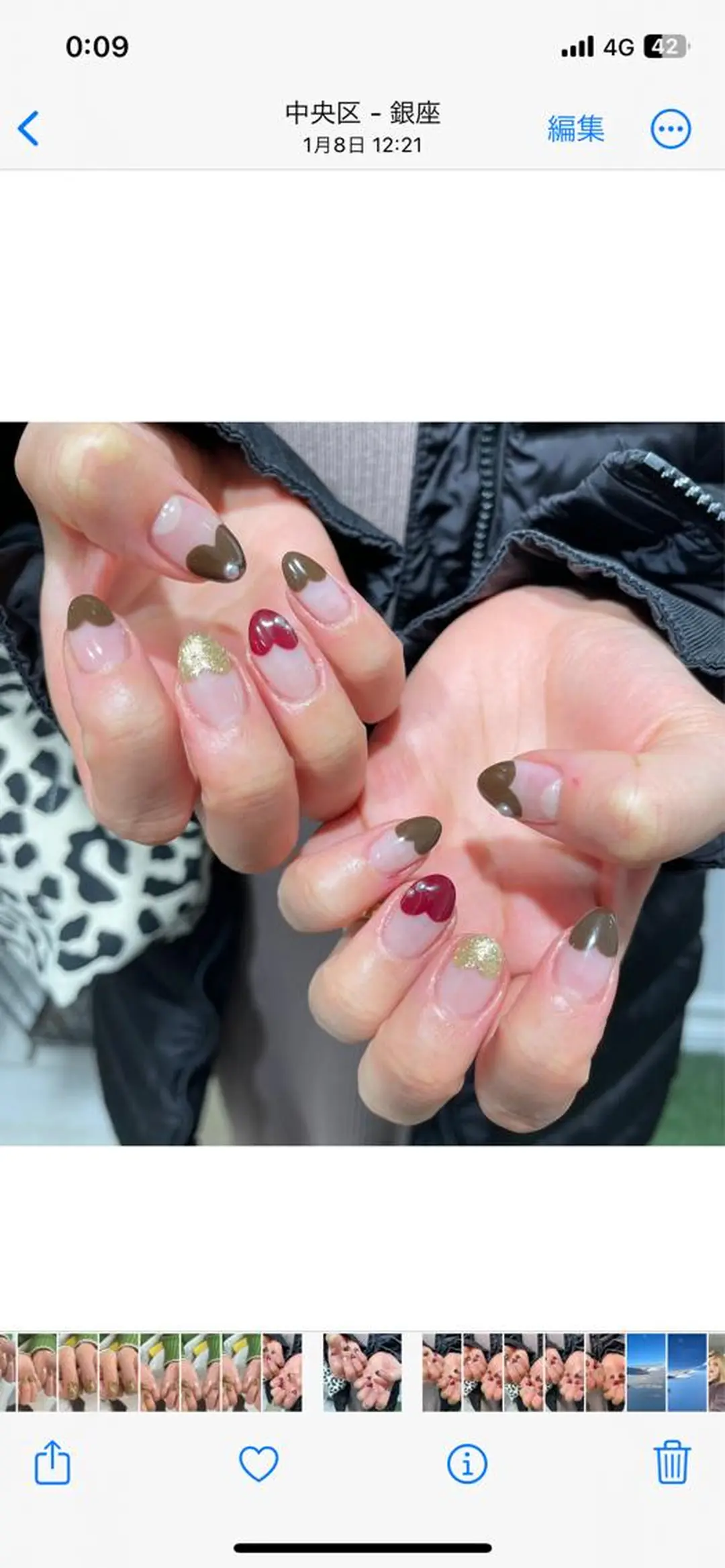 ネイル ハンドネイル bianca銀座 ZAMAMIのネイルデザイン