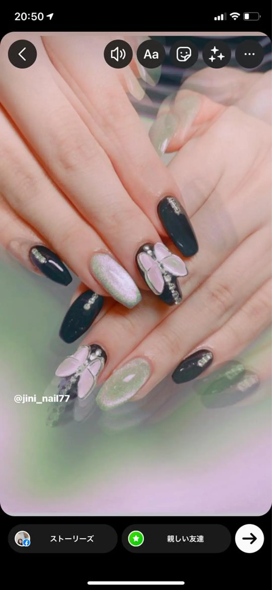 ネイル JINI NAIL所属・ジニ ネイルのネイルデザイン